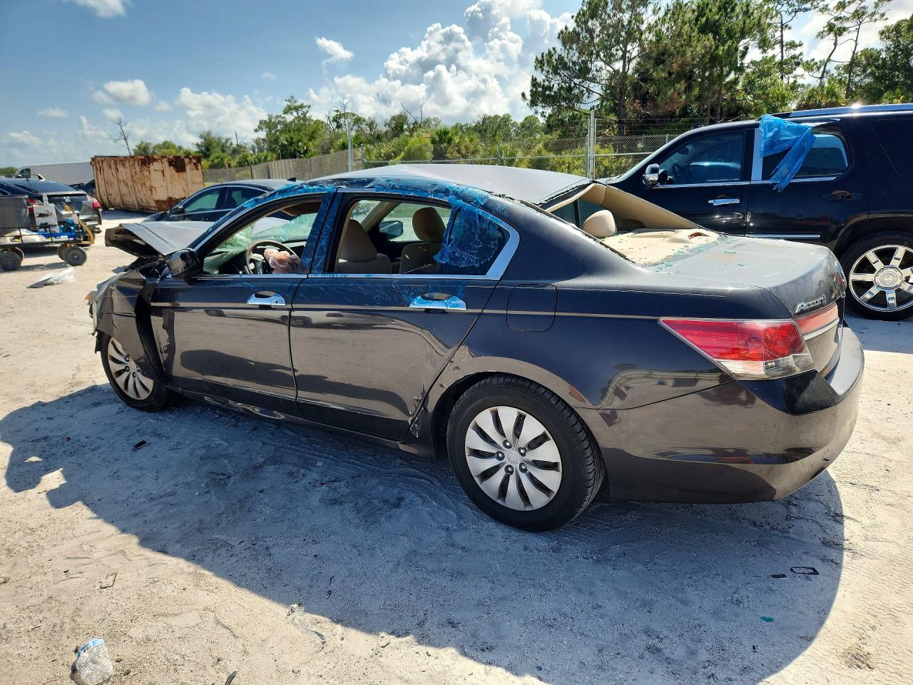 2012 Honda Accord Lx Серый vin: 1HGCP2F36CA061715