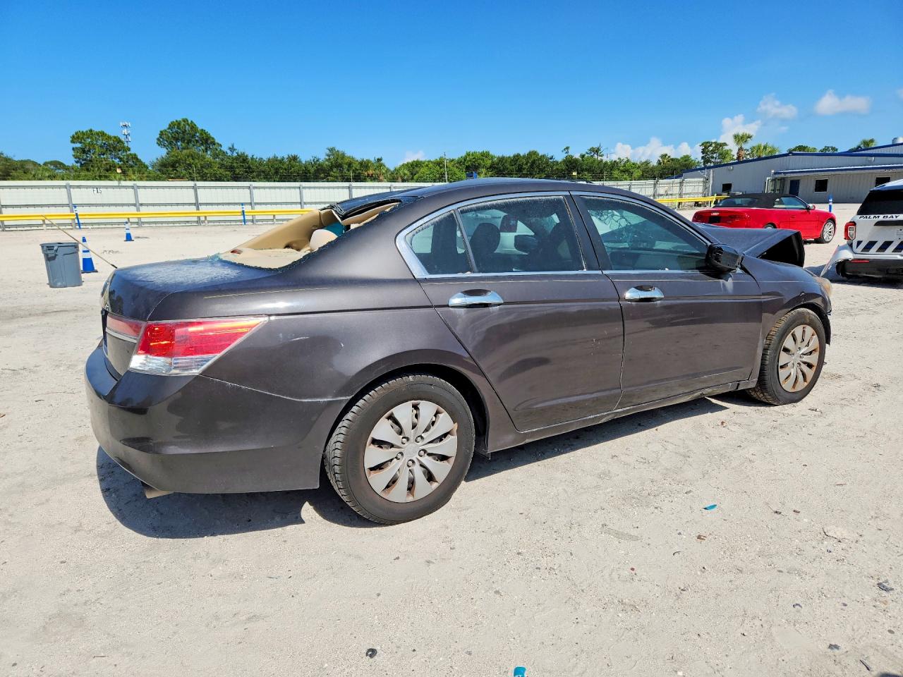2012 Honda Accord Lx Серый vin: 1HGCP2F36CA061715