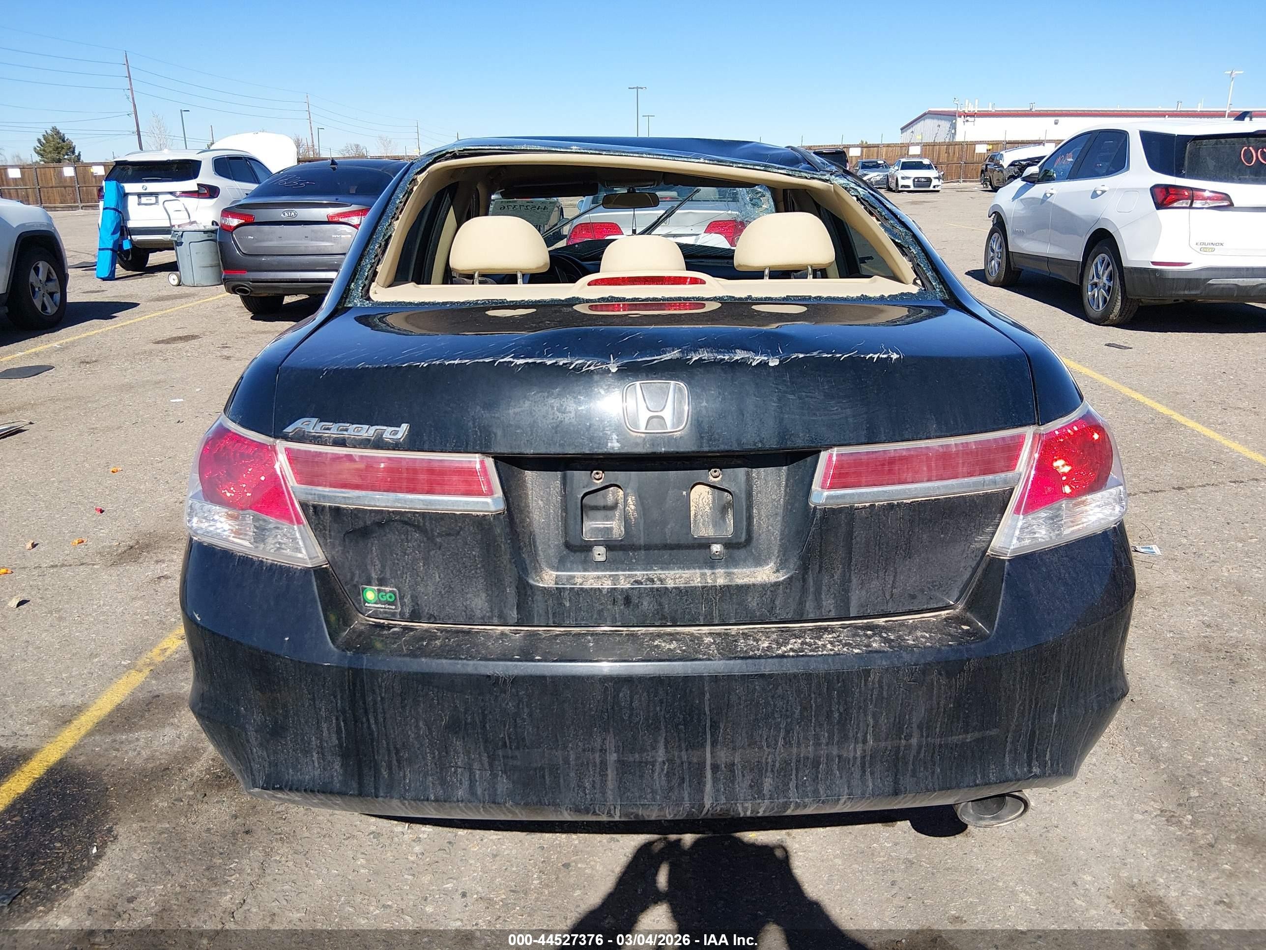 2012 Honda Accord 2.4 Lx Black vin: 1HGCP2F36CA118947
