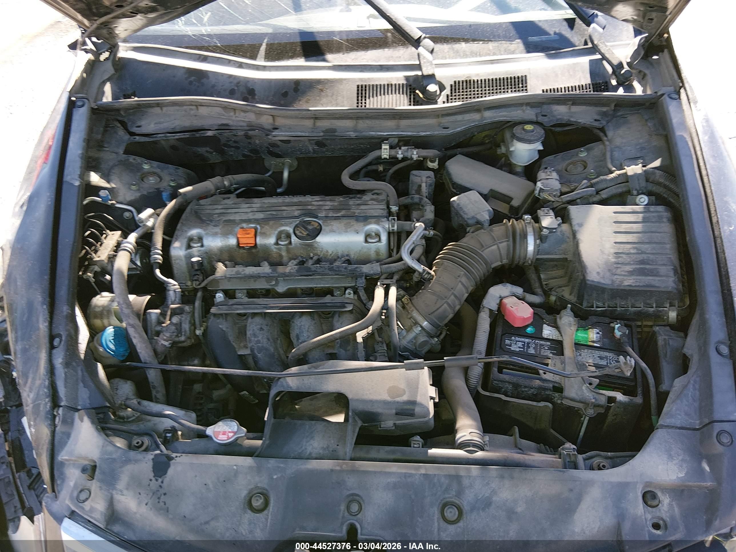 2012 Honda Accord 2.4 Lx Black vin: 1HGCP2F36CA118947