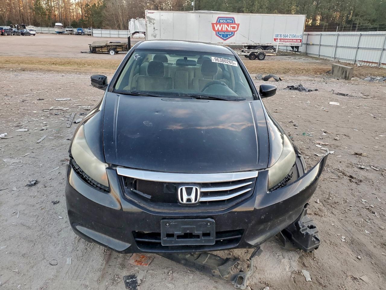 2012 Honda Accord Lx Black vin: 1HGCP2F36CA119760