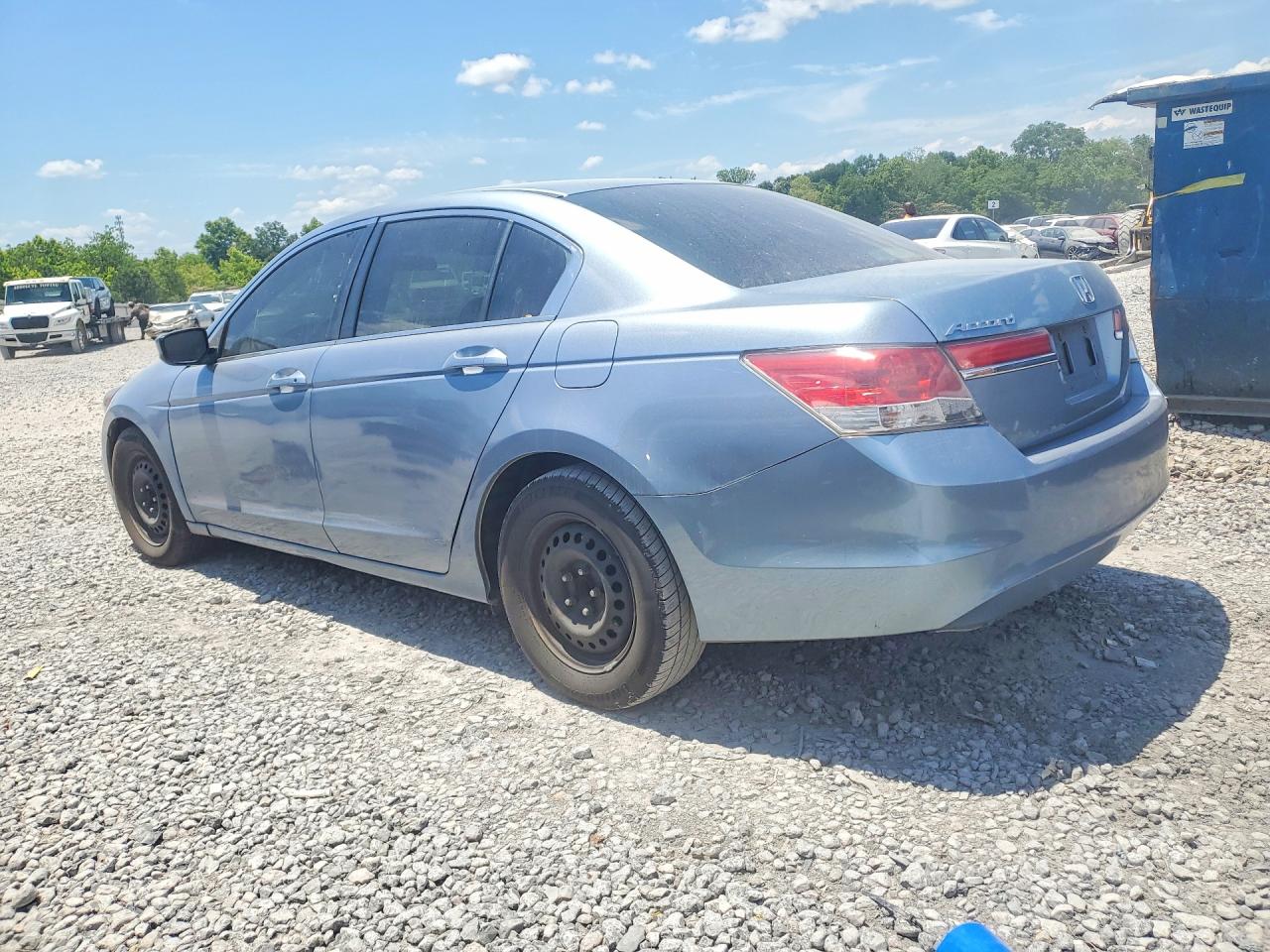 2012 Honda Accord Lx Blue vin: 1HGCP2F36CA124182
