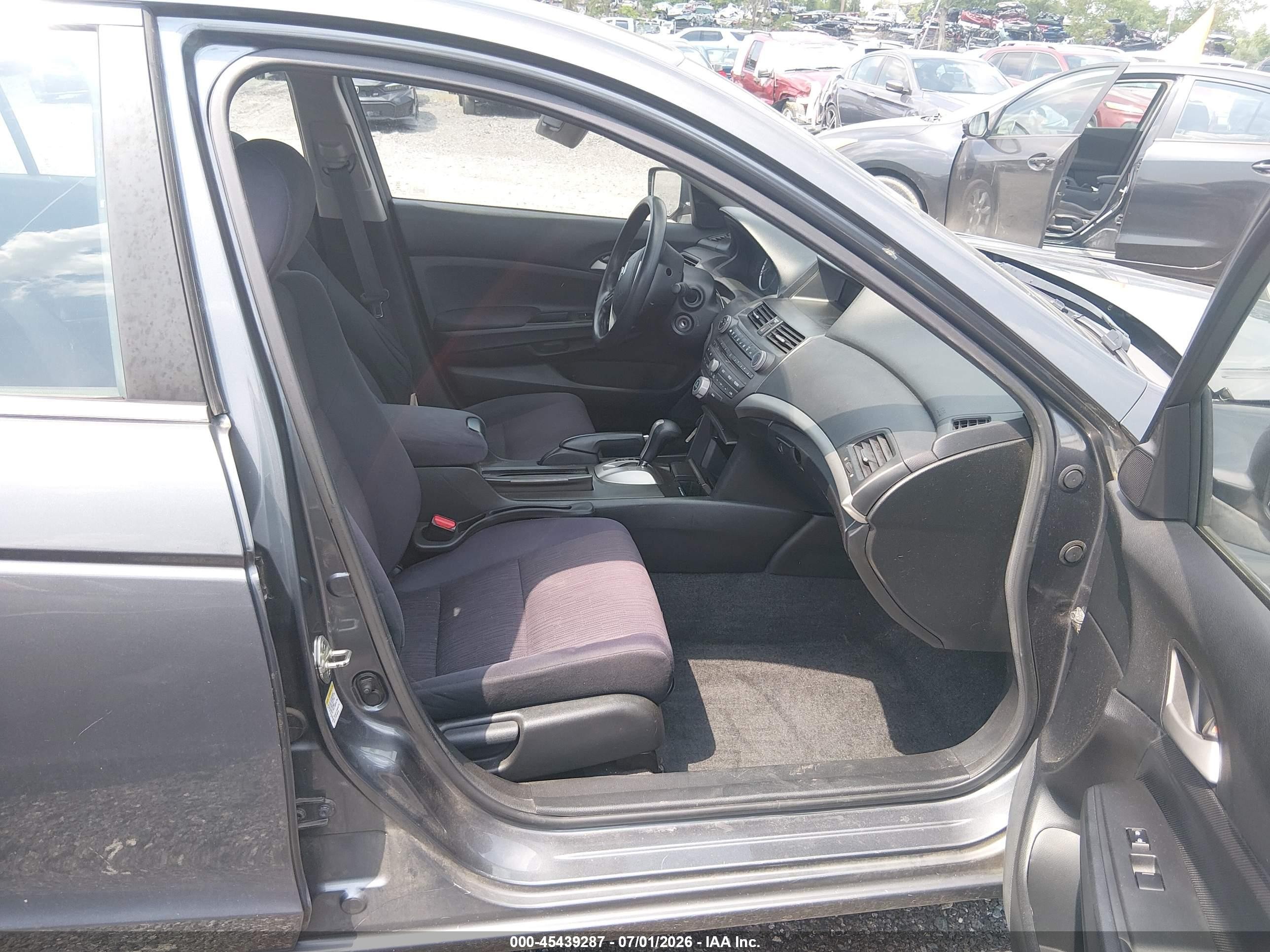 2012 Honda Accord 2.4 Lx Gray vin: 1HGCP2F36CA141502