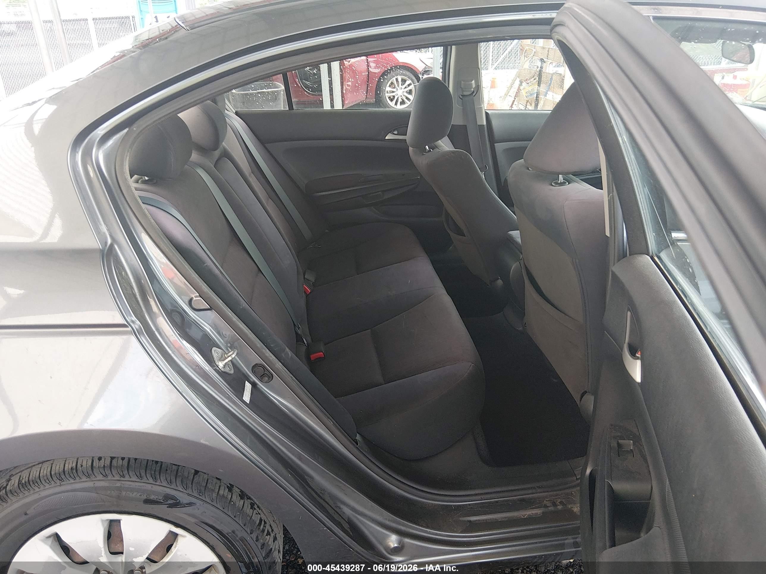 2012 Honda Accord 2.4 Lx Gray vin: 1HGCP2F36CA141502