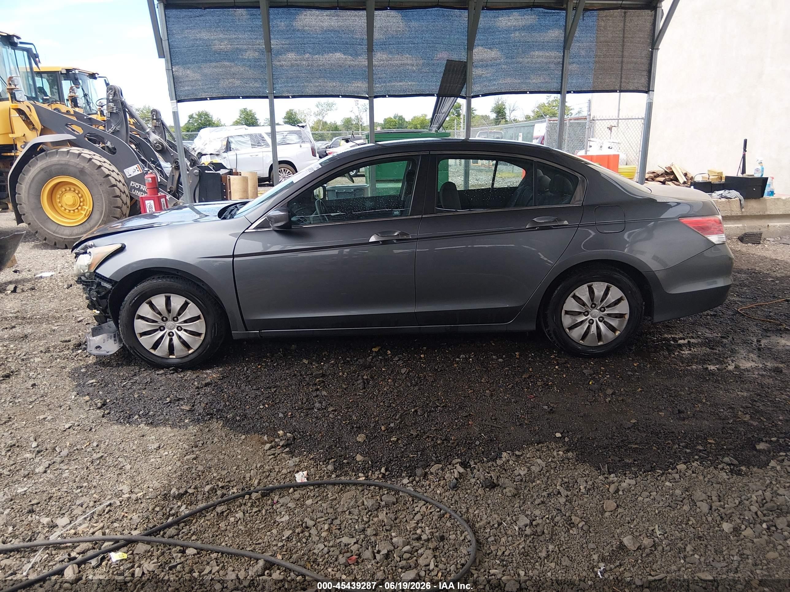 2012 Honda Accord 2.4 Lx Gray vin: 1HGCP2F36CA141502