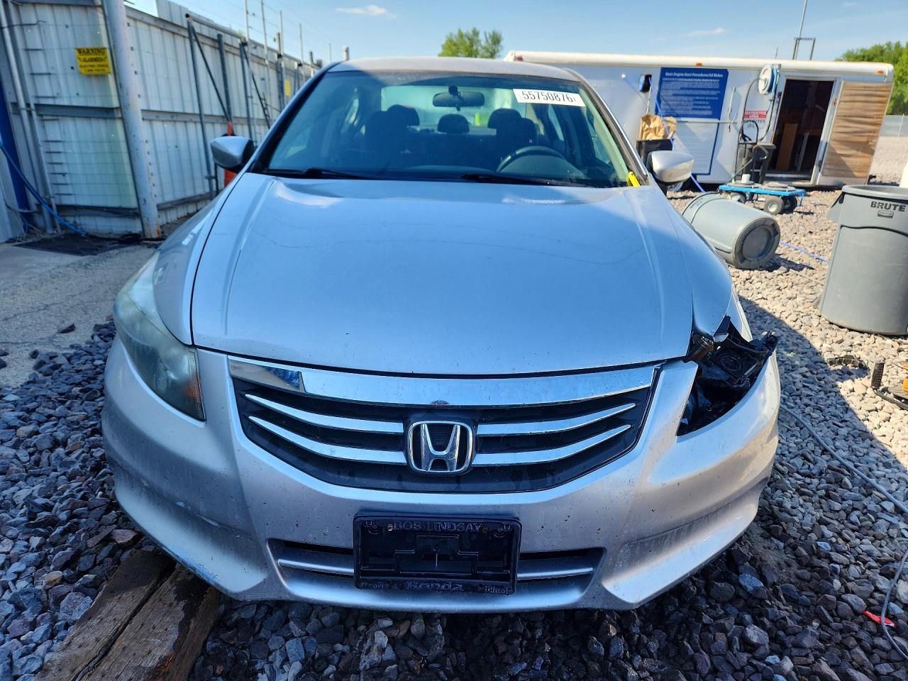 2012 Honda Accord Lx Silver vin: 1HGCP2F36CA142696