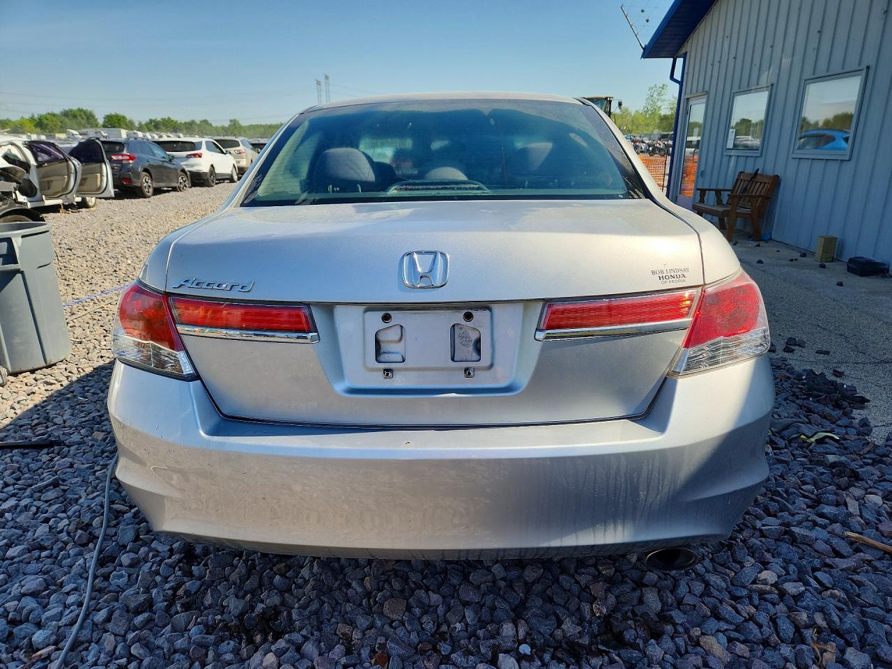 2012 Honda Accord Lx Silver vin: 1HGCP2F36CA142696