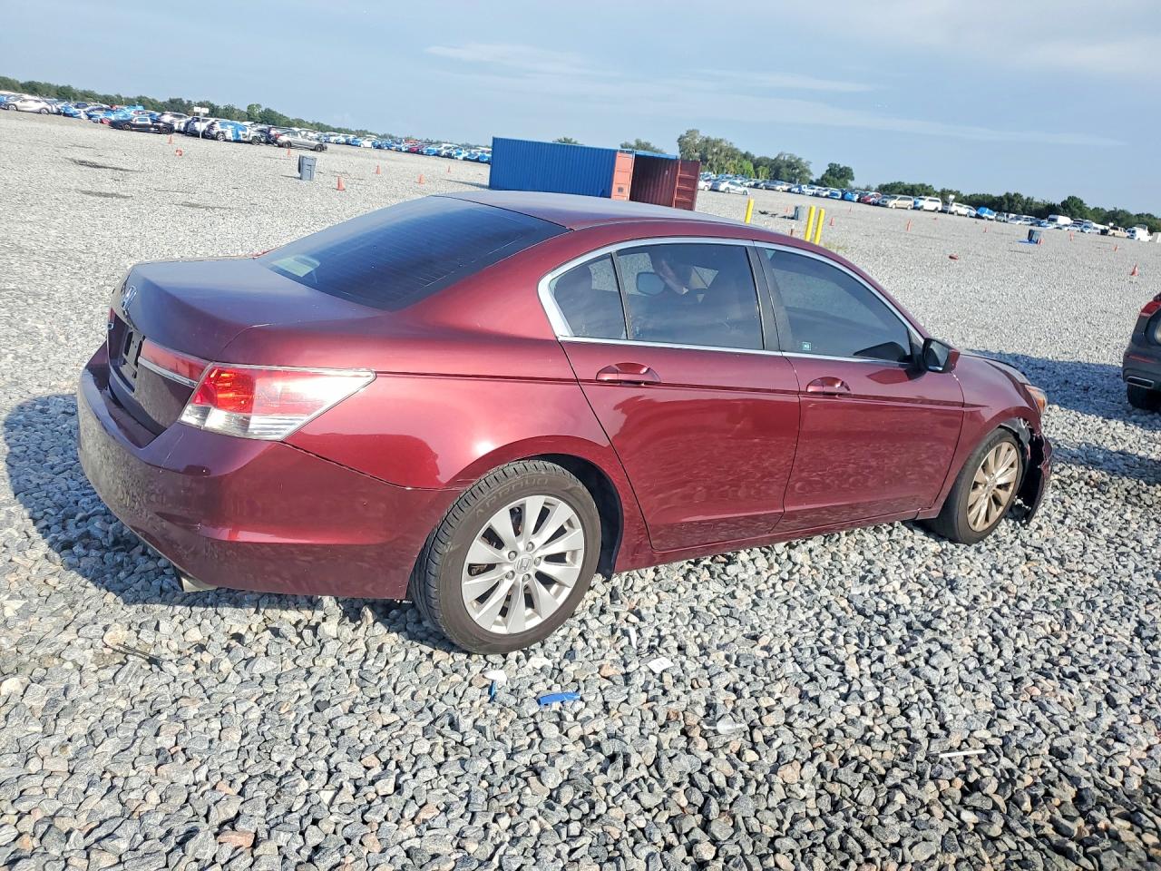 2012 Honda Accord Lx Burgundy vin: 1HGCP2F36CA144464