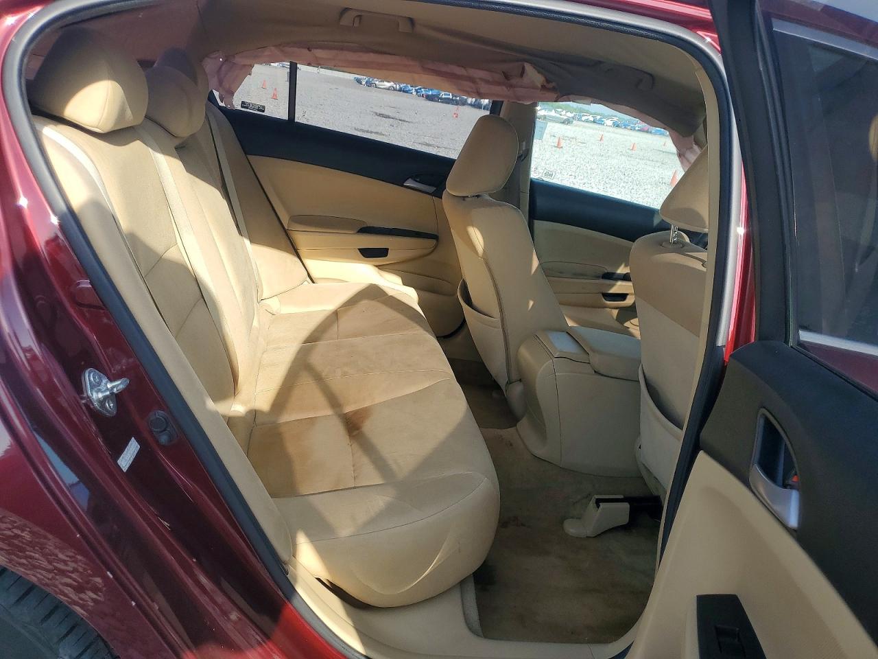 2012 Honda Accord Lx Burgundy vin: 1HGCP2F36CA144464