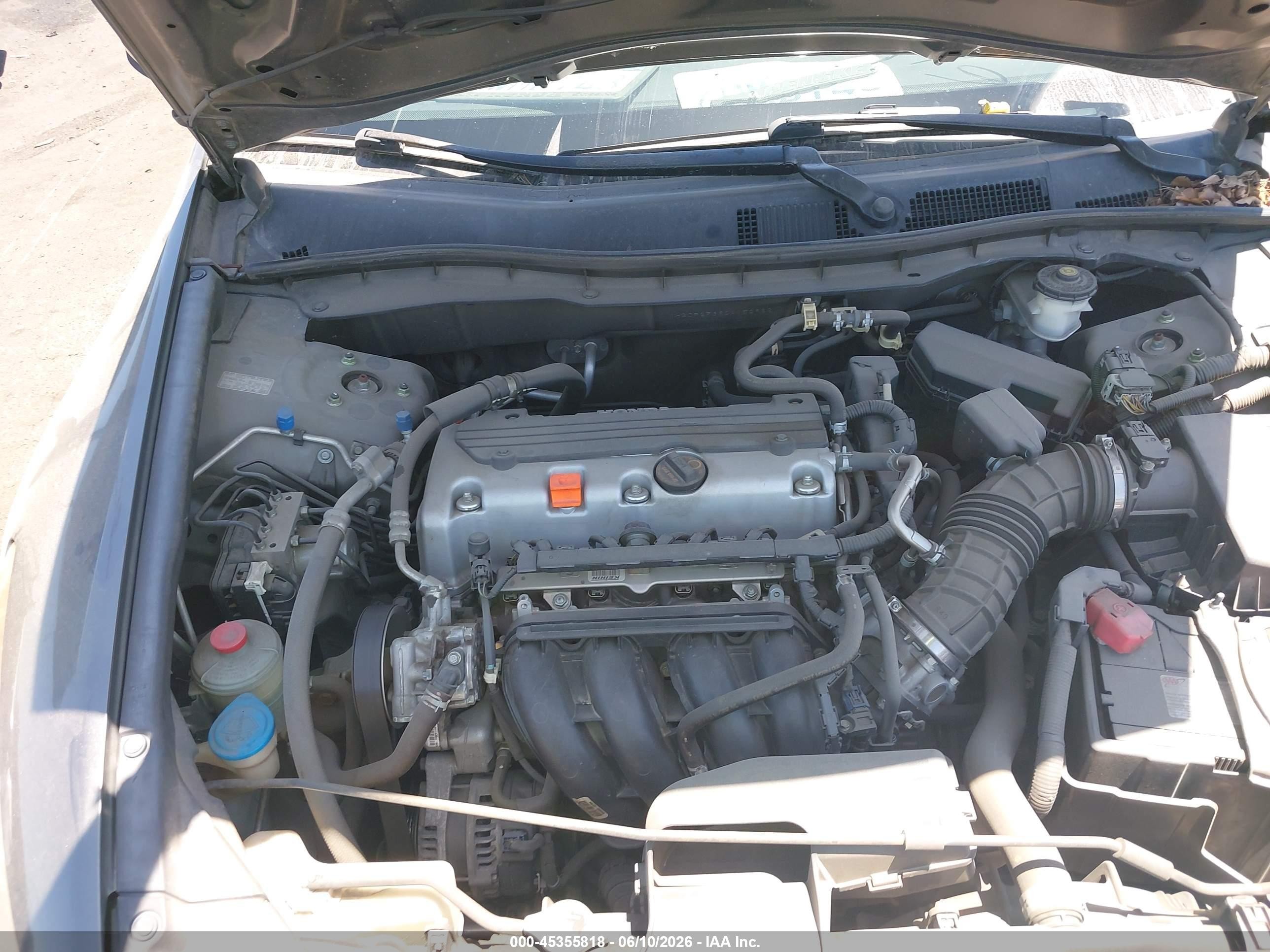 2012 Honda Accord 2.4 Lx Gray vin: 1HGCP2F36CA152922