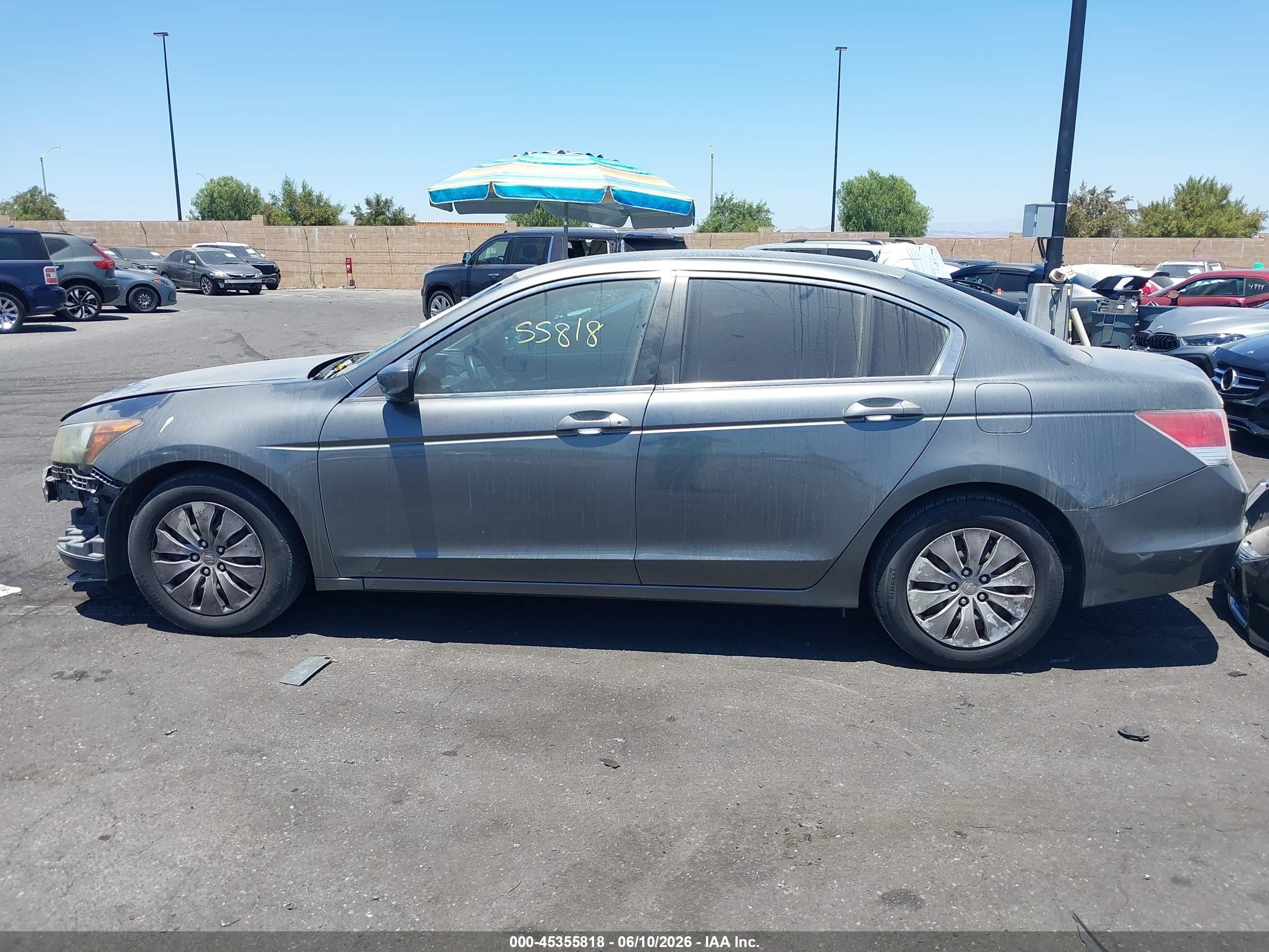 2012 Honda Accord 2.4 Lx Gray vin: 1HGCP2F36CA152922