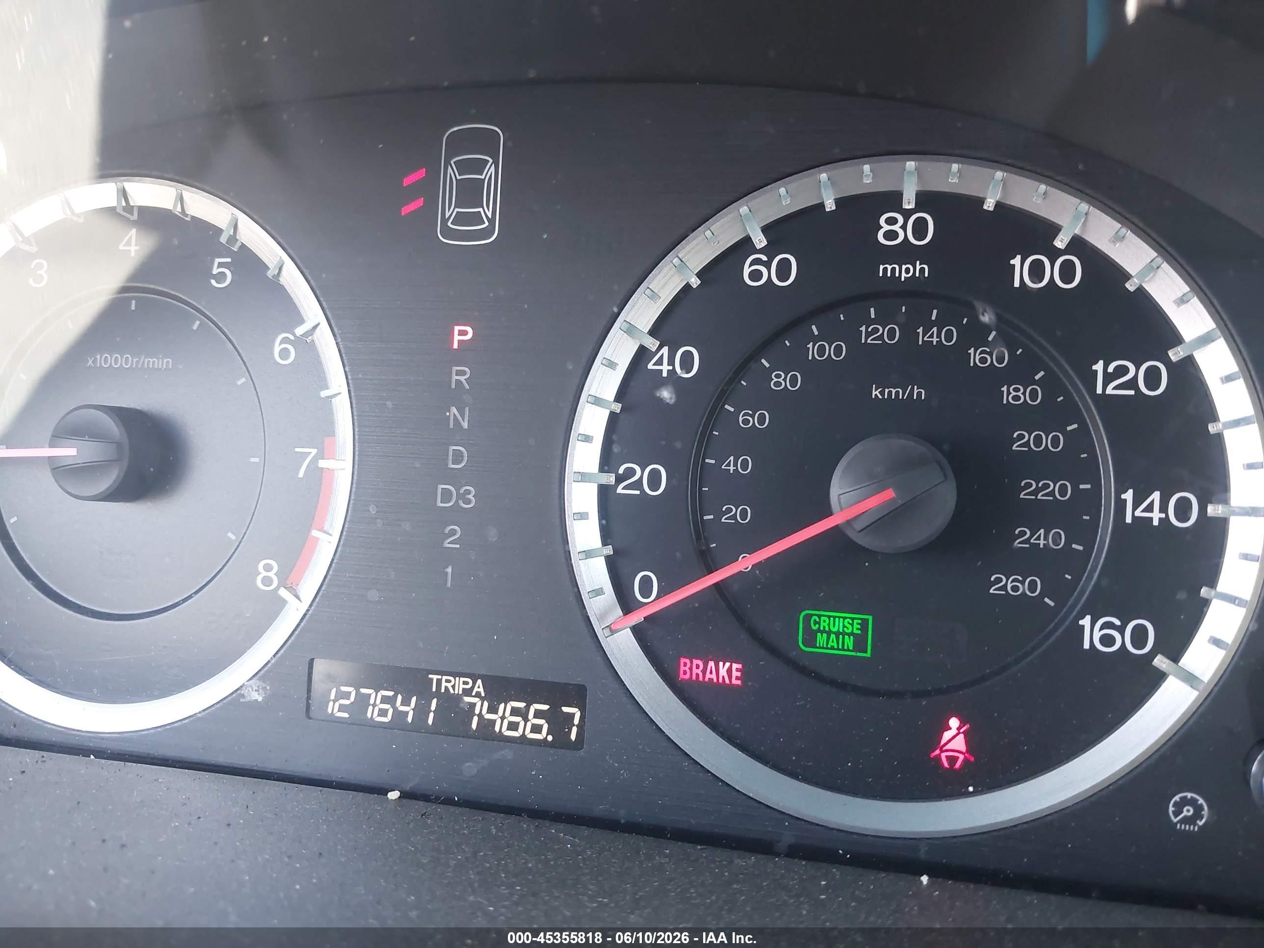 2012 Honda Accord 2.4 Lx Gray vin: 1HGCP2F36CA152922