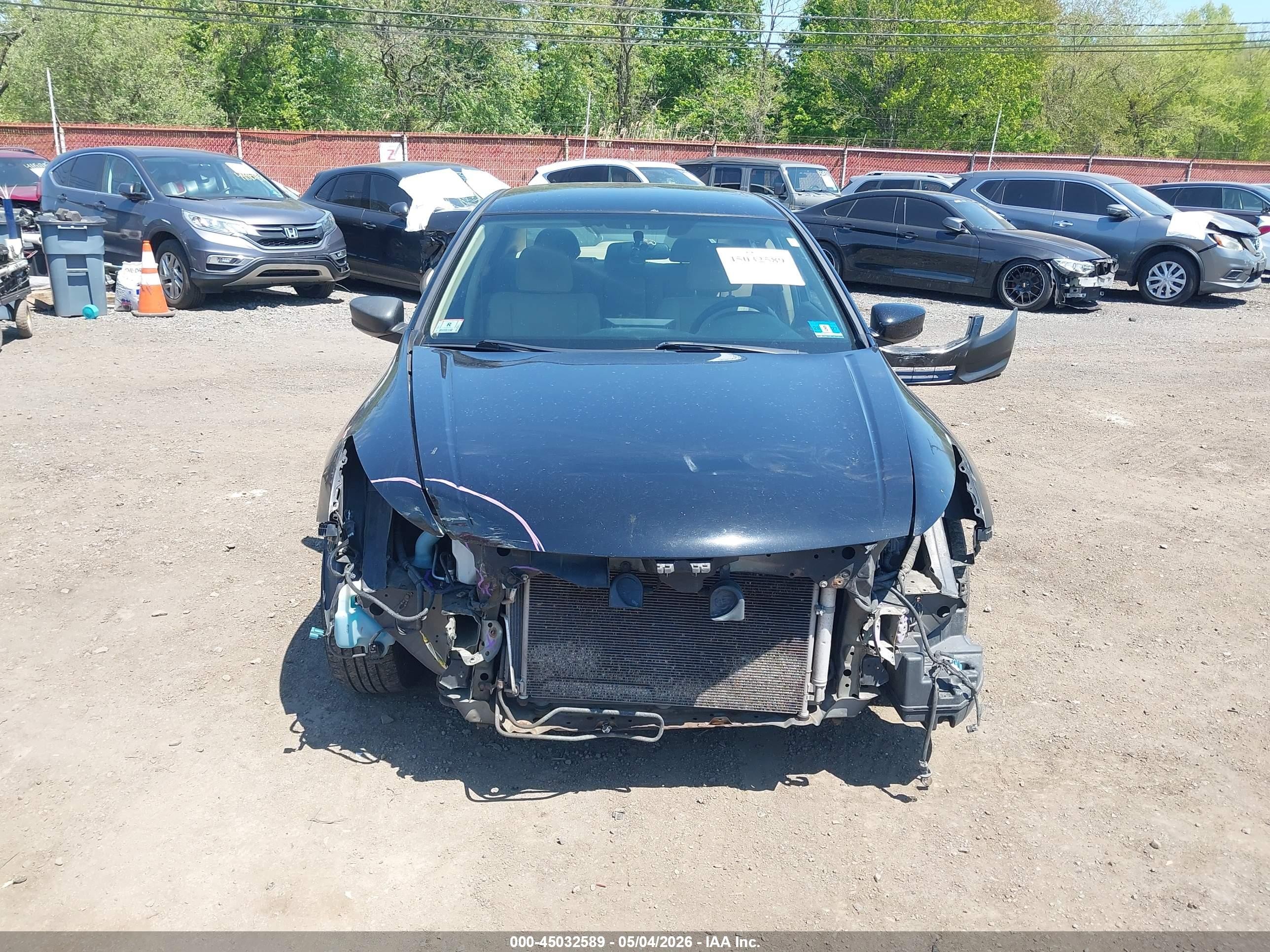 2012 Honda Accord 2.4 Lx Black vin: 1HGCP2F36CA153584