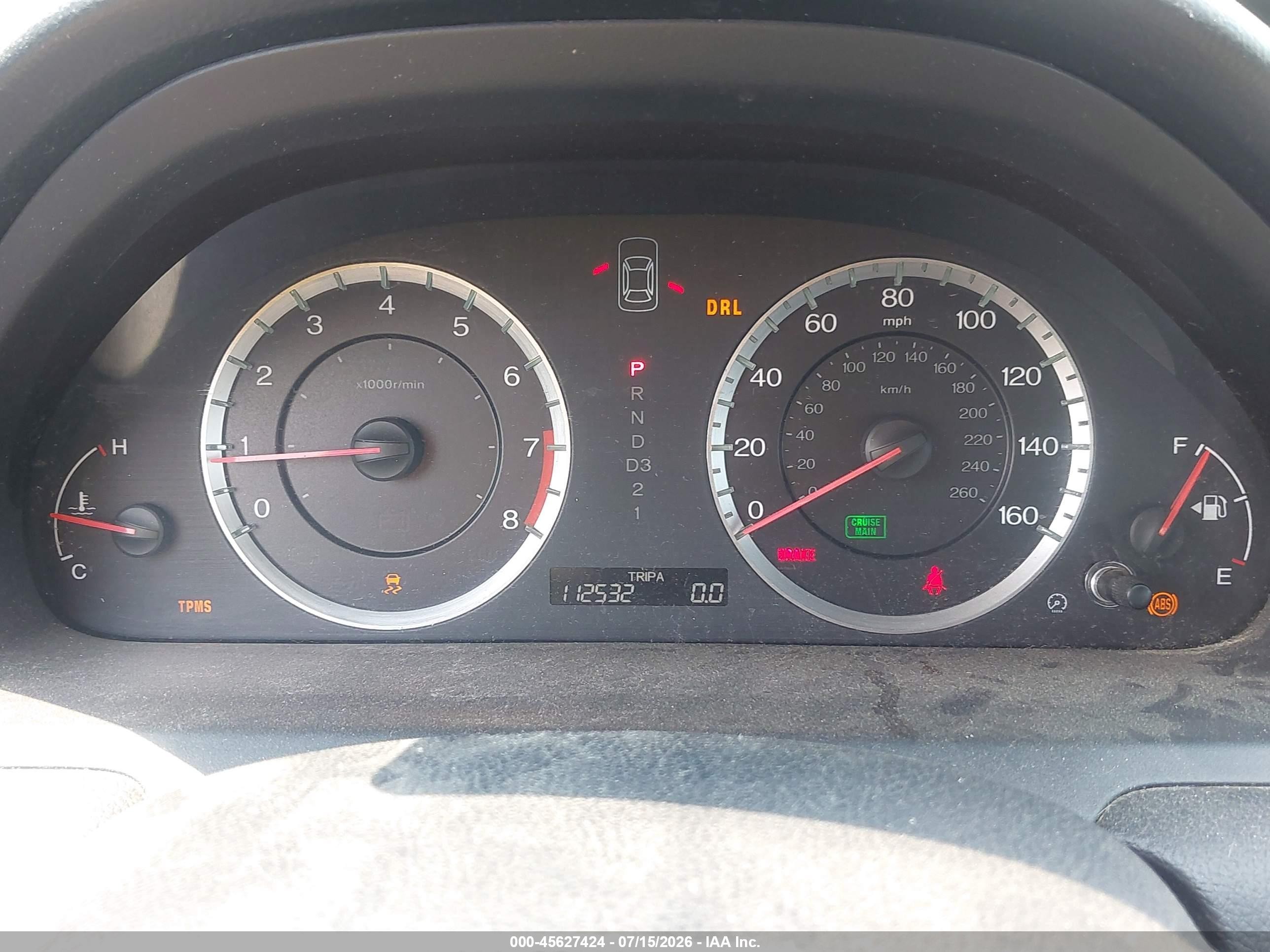 2012 Honda Accord Sdn Lx Серый vin: 1HGCP2F36CA166593