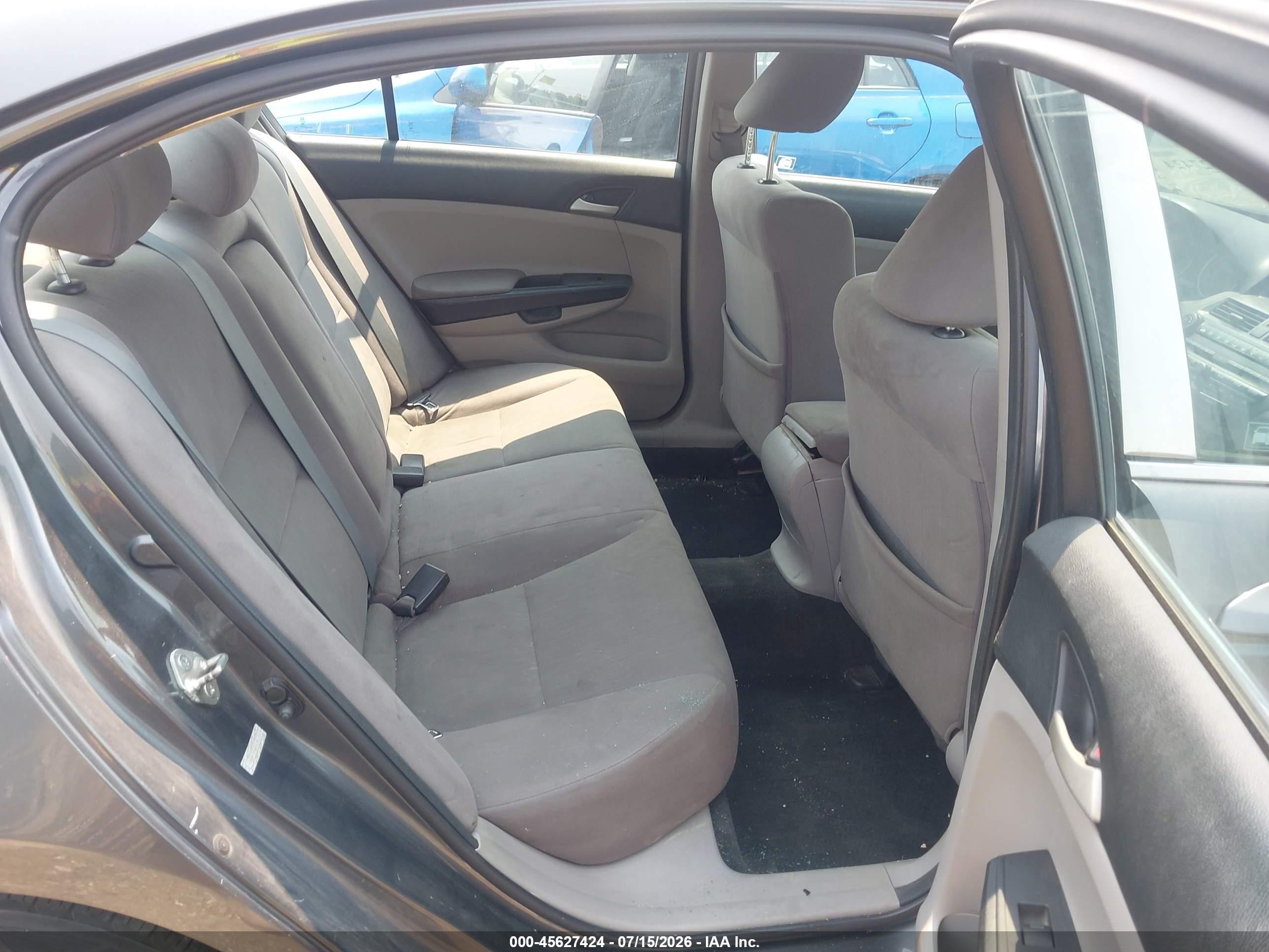 2012 Honda Accord Sdn Lx Серый vin: 1HGCP2F36CA166593