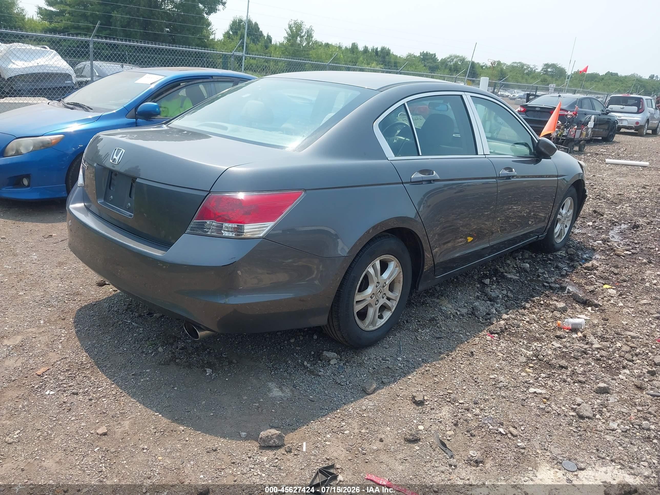 2012 Honda Accord Sdn Lx Серый vin: 1HGCP2F36CA166593