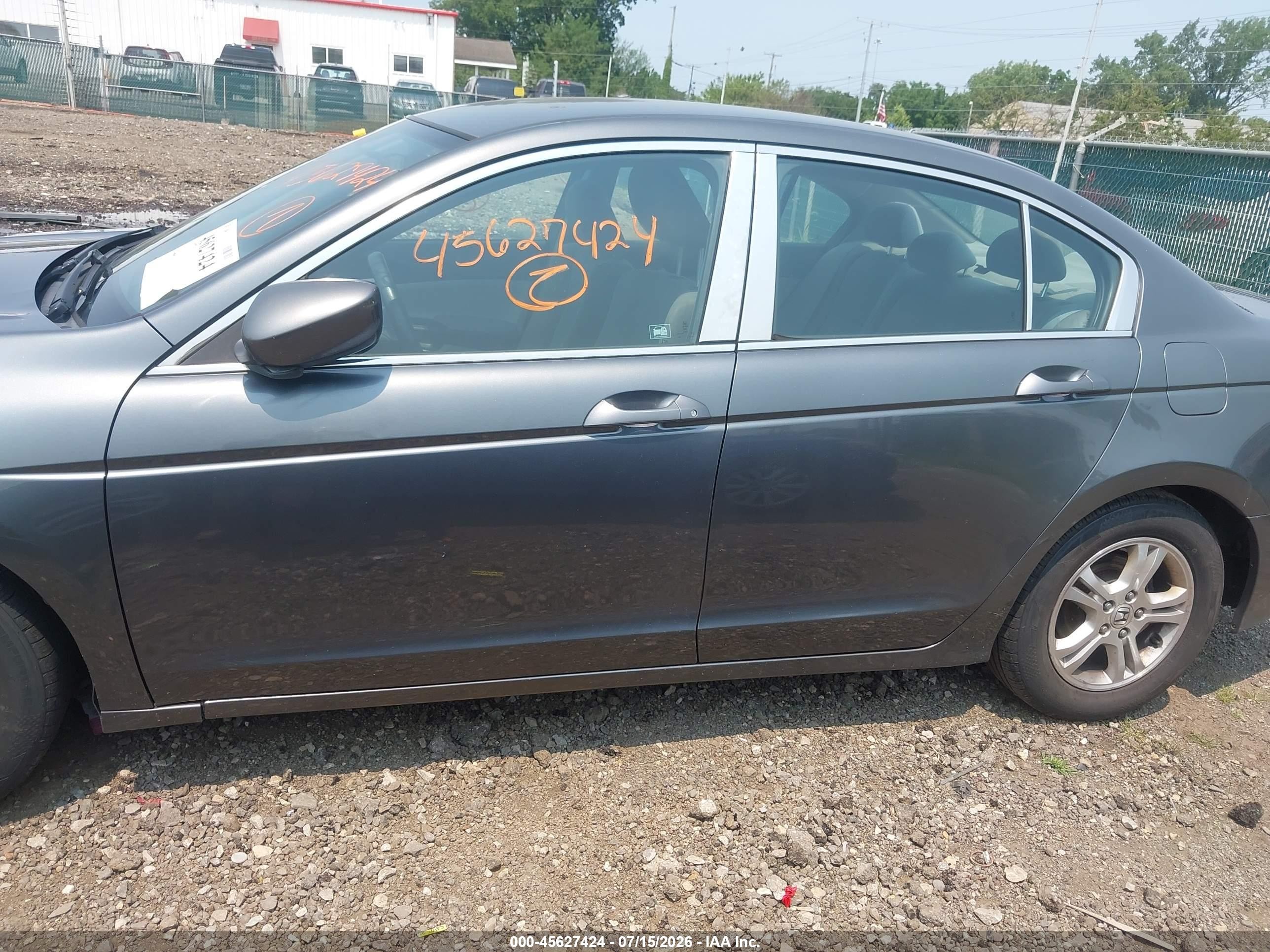 2012 Honda Accord Sdn Lx Серый vin: 1HGCP2F36CA166593