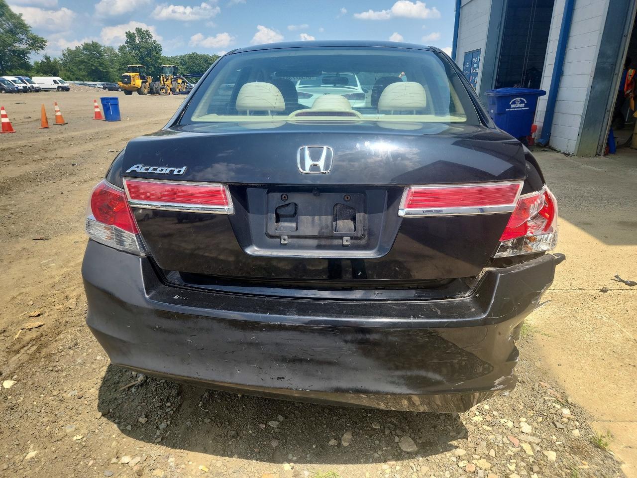 2012 Honda Accord Lx Black vin: 1HGCP2F36CA191719