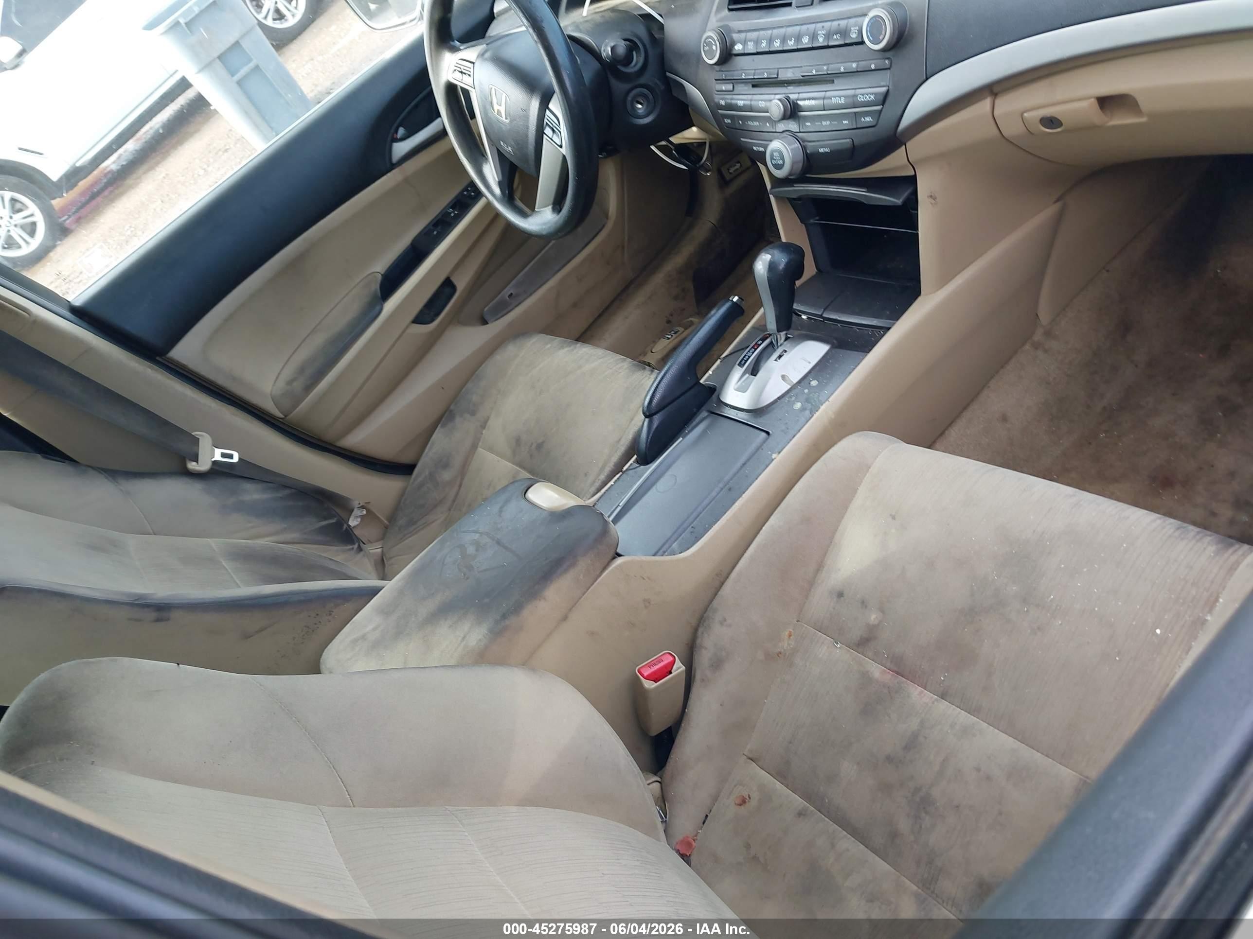 2012 Honda Accord 2.4 Lx White vin: 1HGCP2F36CA209765