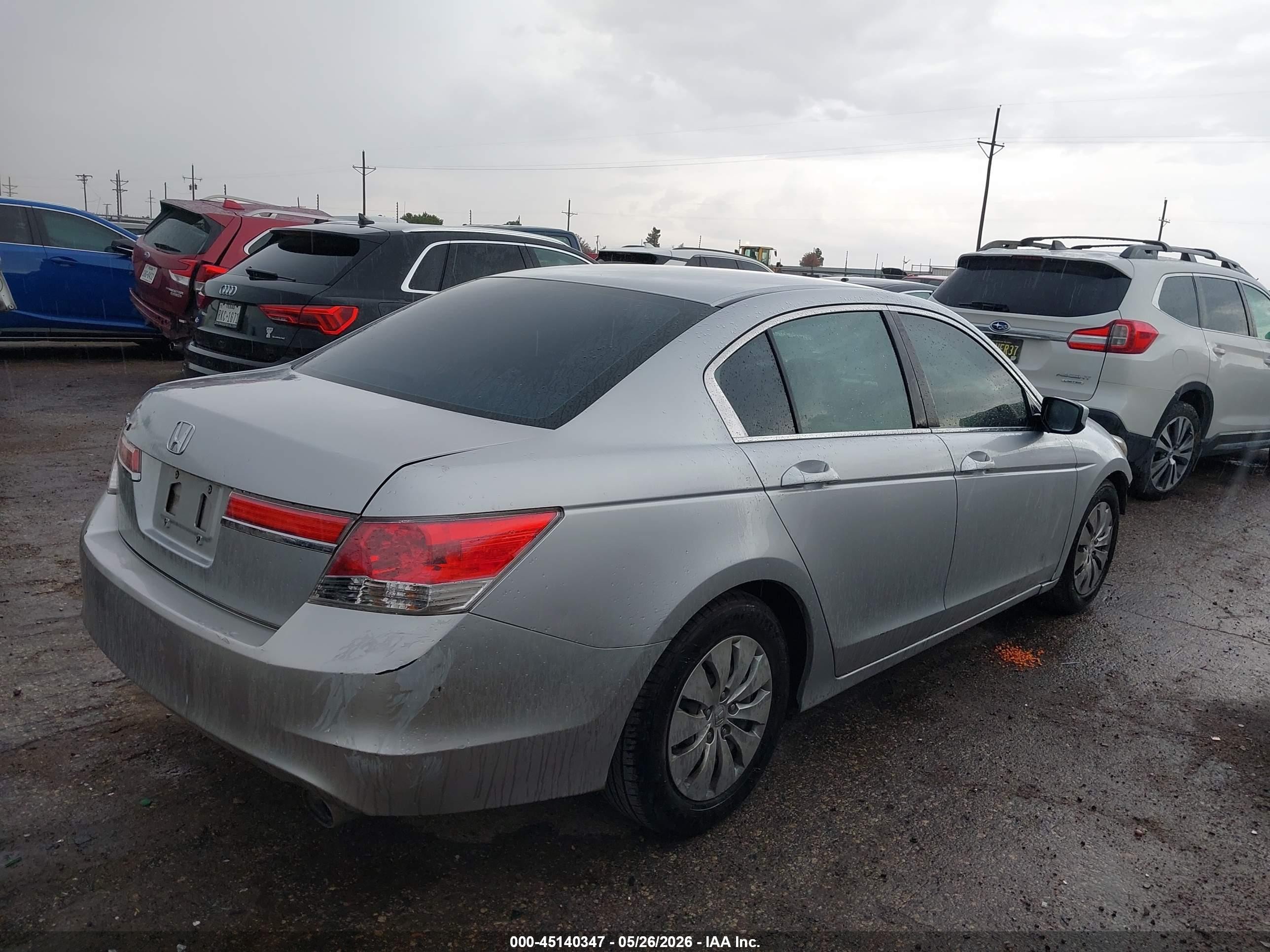 2012 Honda Accord 2.4 Lx Silver vin: 1HGCP2F36CA213654