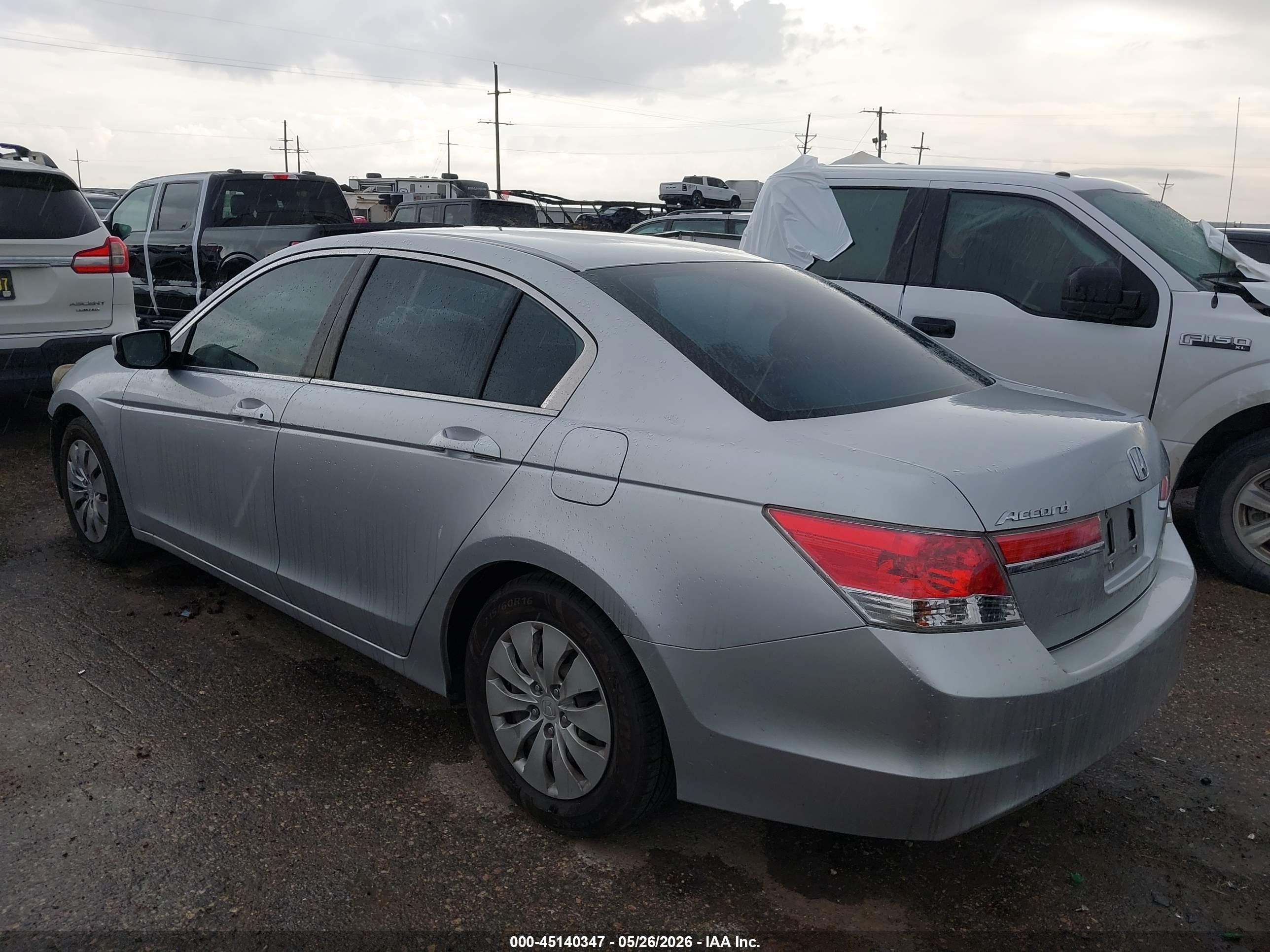 2012 Honda Accord 2.4 Lx Silver vin: 1HGCP2F36CA213654