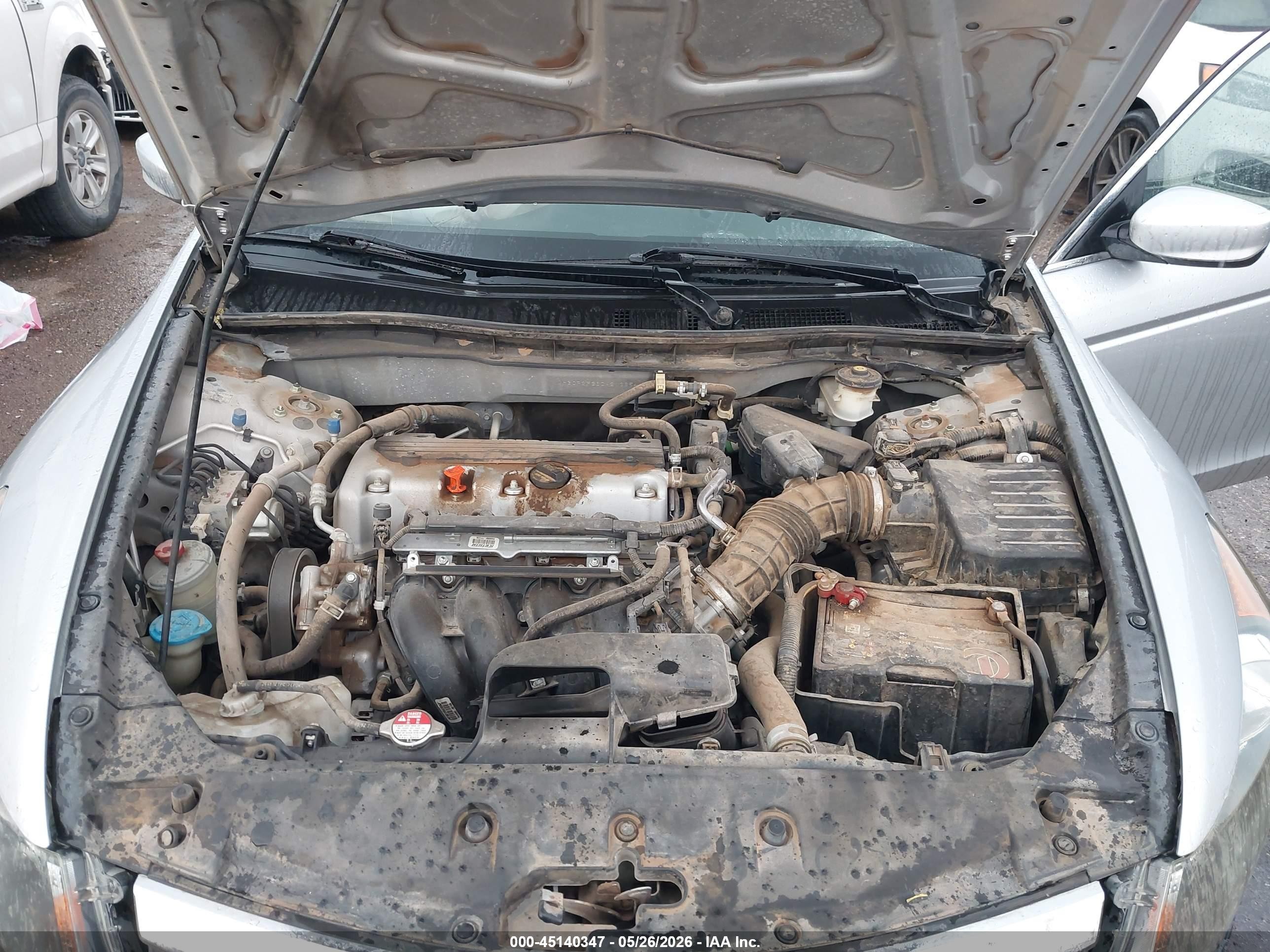 2012 Honda Accord 2.4 Lx Silver vin: 1HGCP2F36CA213654