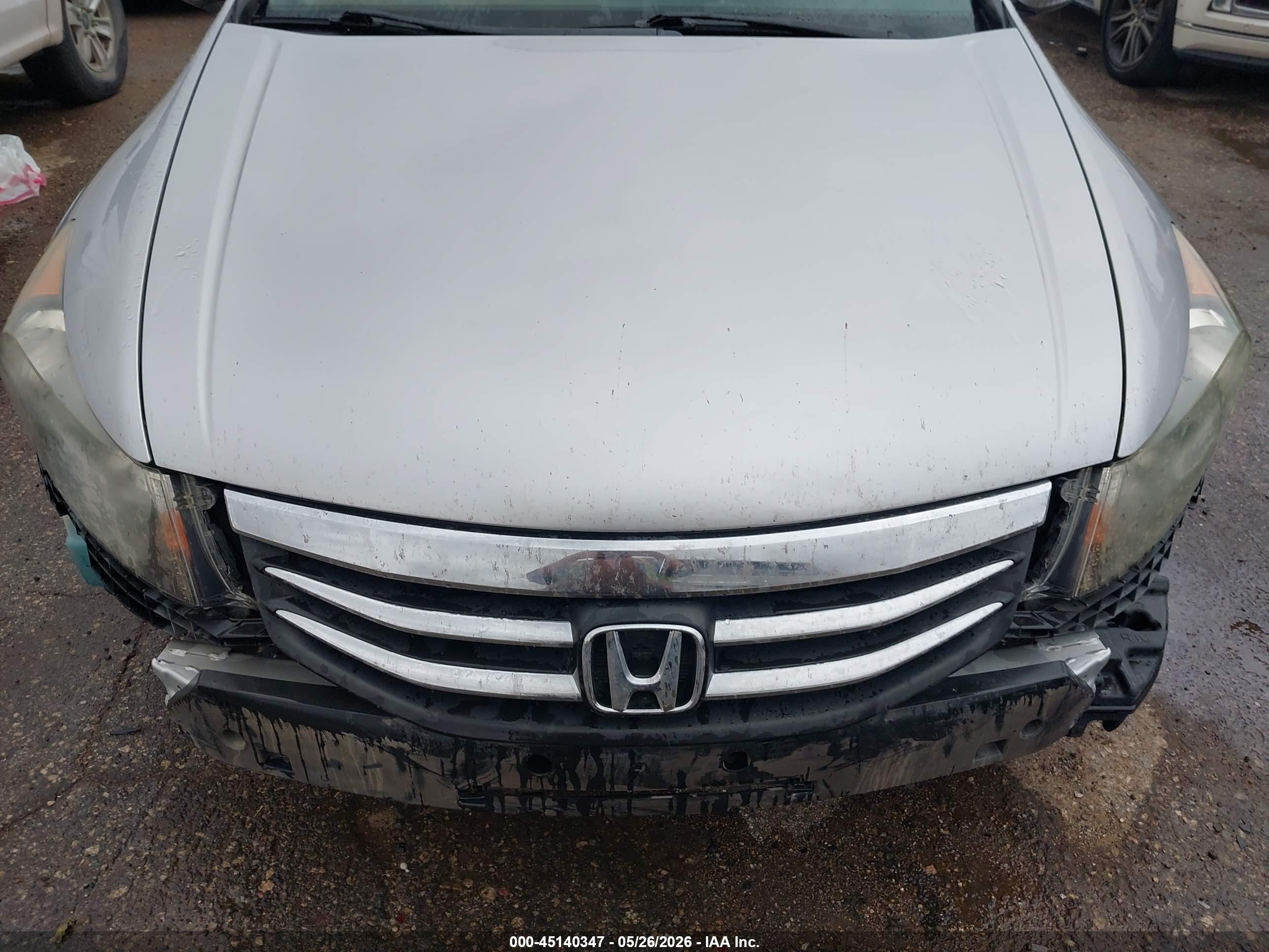 2012 Honda Accord 2.4 Lx Silver vin: 1HGCP2F36CA213654