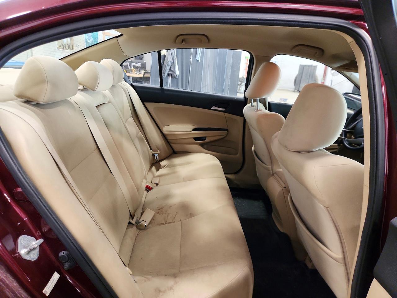2012 Honda Accord Lx Burgundy vin: 1HGCP2F36CA229773
