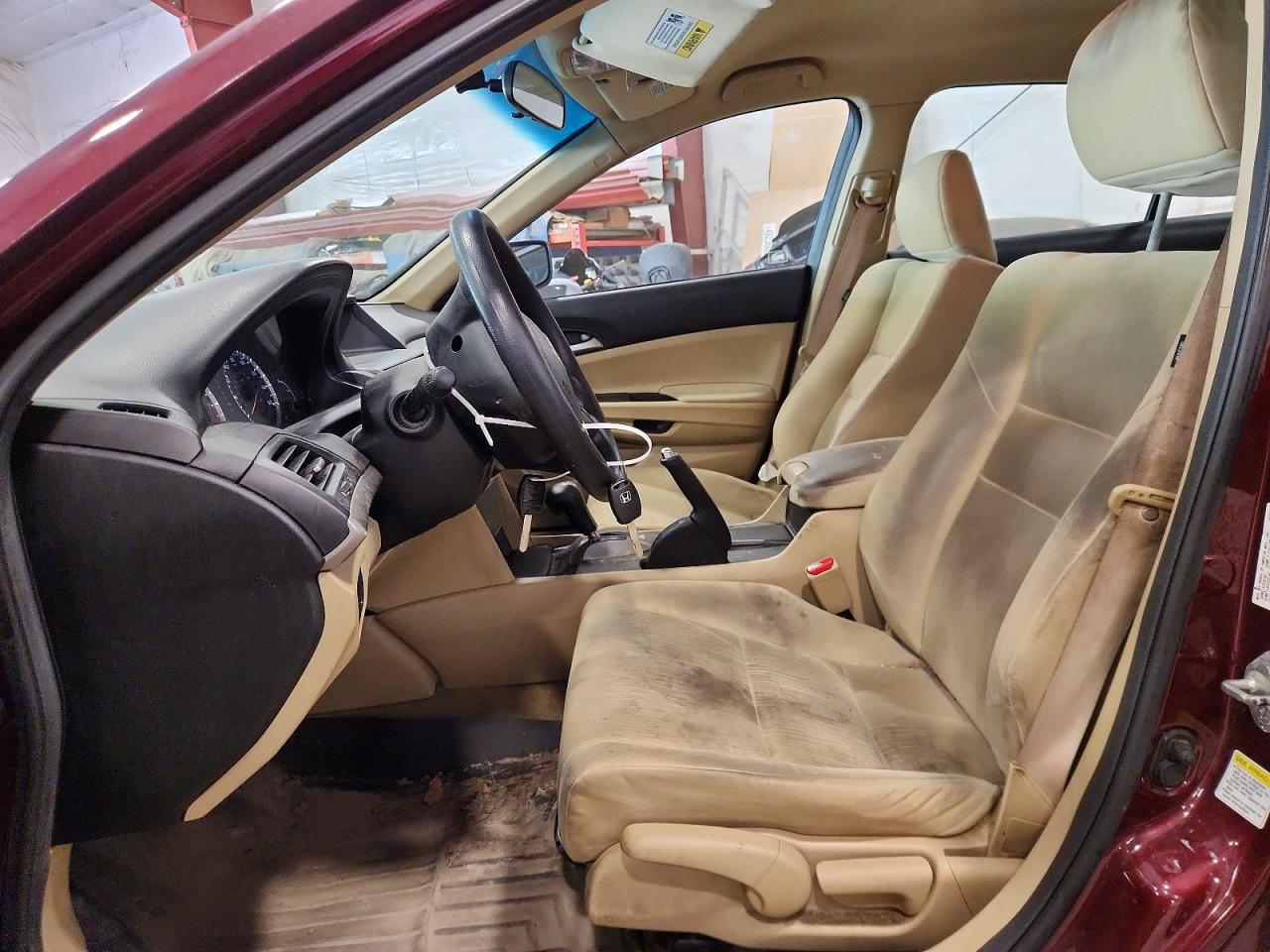 2012 Honda Accord Lx Burgundy vin: 1HGCP2F36CA229773