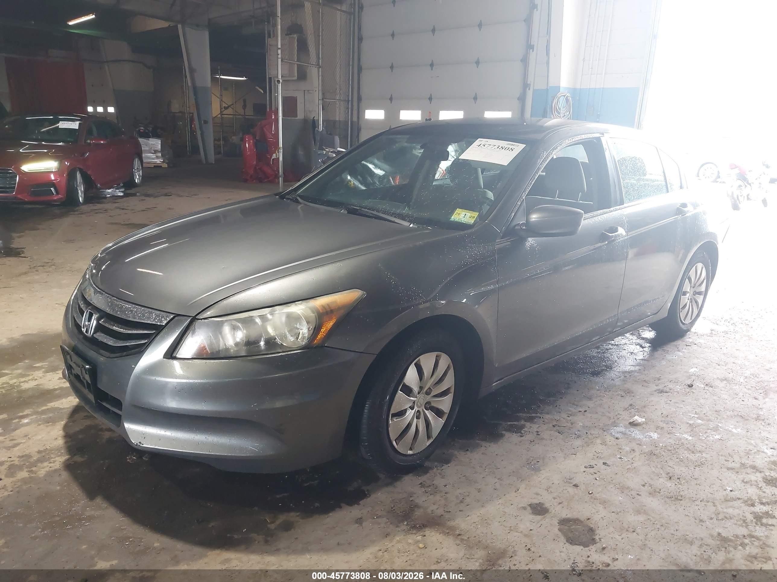 2012 Honda Accord Sdn Lx Серый vin: 1HGCP2F36CA230387