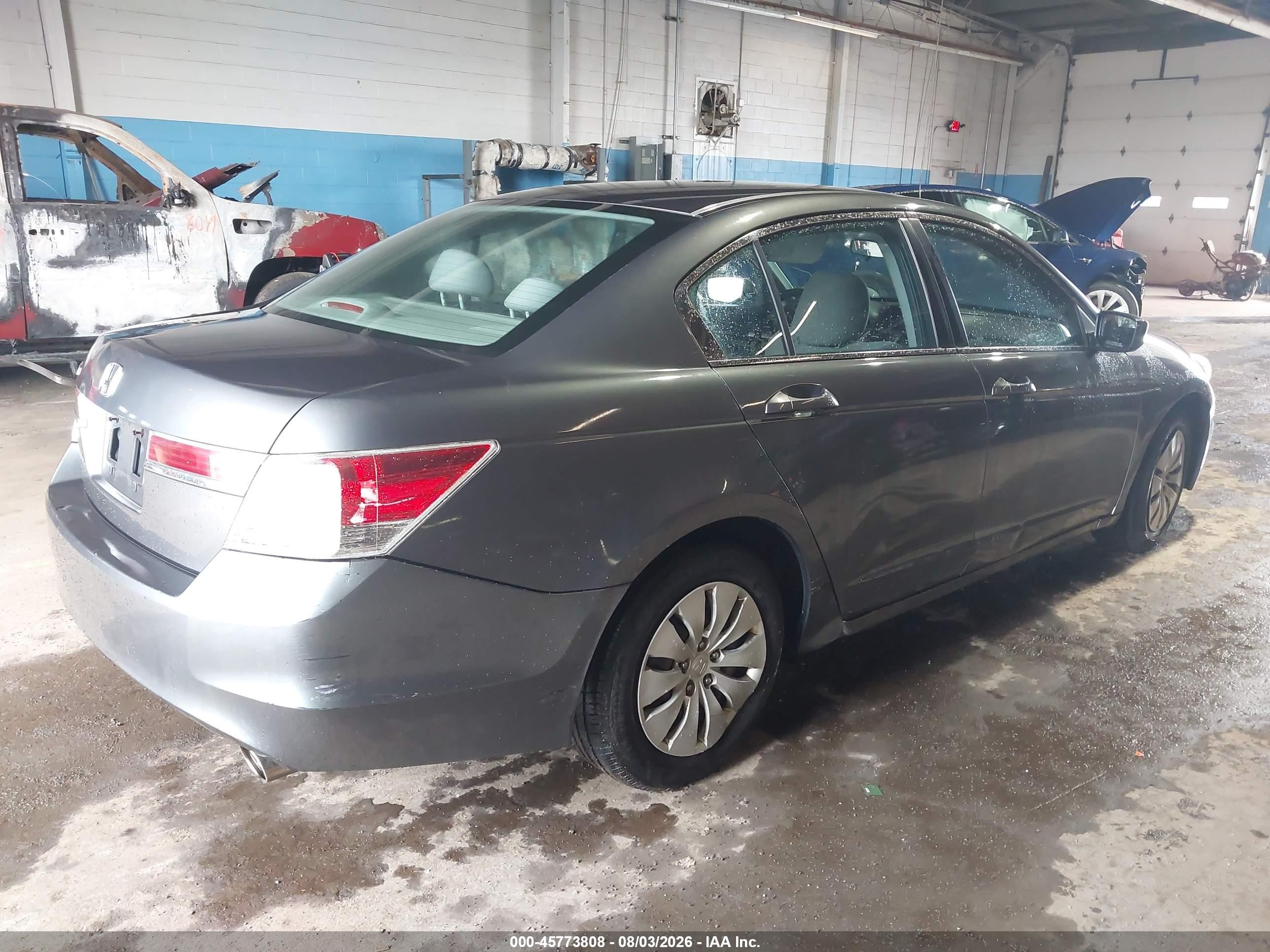 2012 Honda Accord Sdn Lx Серый vin: 1HGCP2F36CA230387