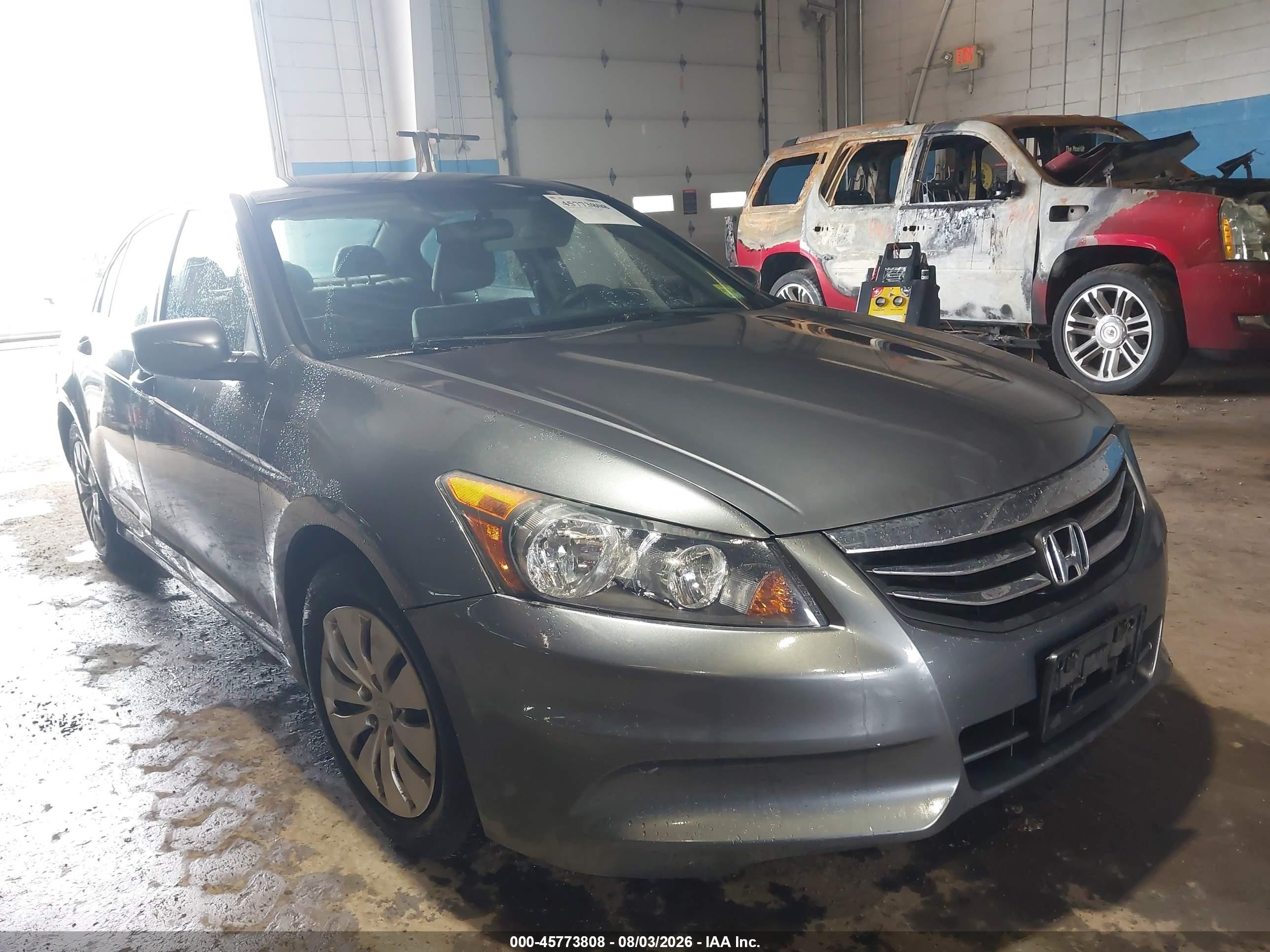 2012 Honda Accord Sdn Lx Серый vin: 1HGCP2F36CA230387