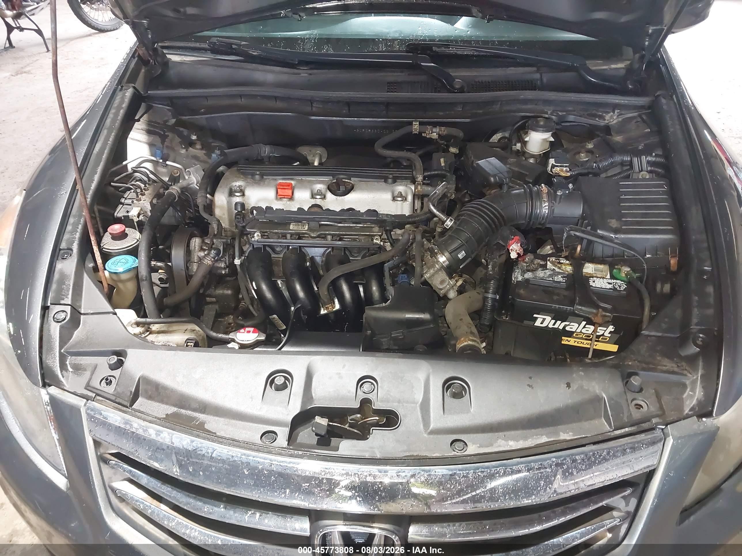 2012 Honda Accord Sdn Lx Серый vin: 1HGCP2F36CA230387