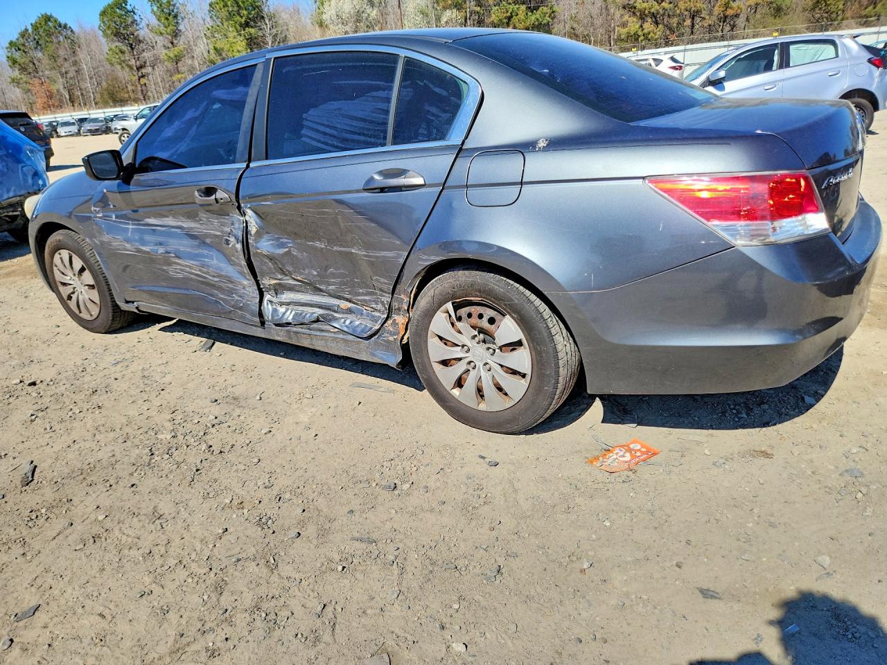 2010 Honda Accord Lx Gray vin: 1HGCP2F37AA020765