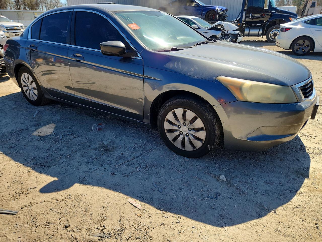 2010 Honda Accord Lx Gray vin: 1HGCP2F37AA020765