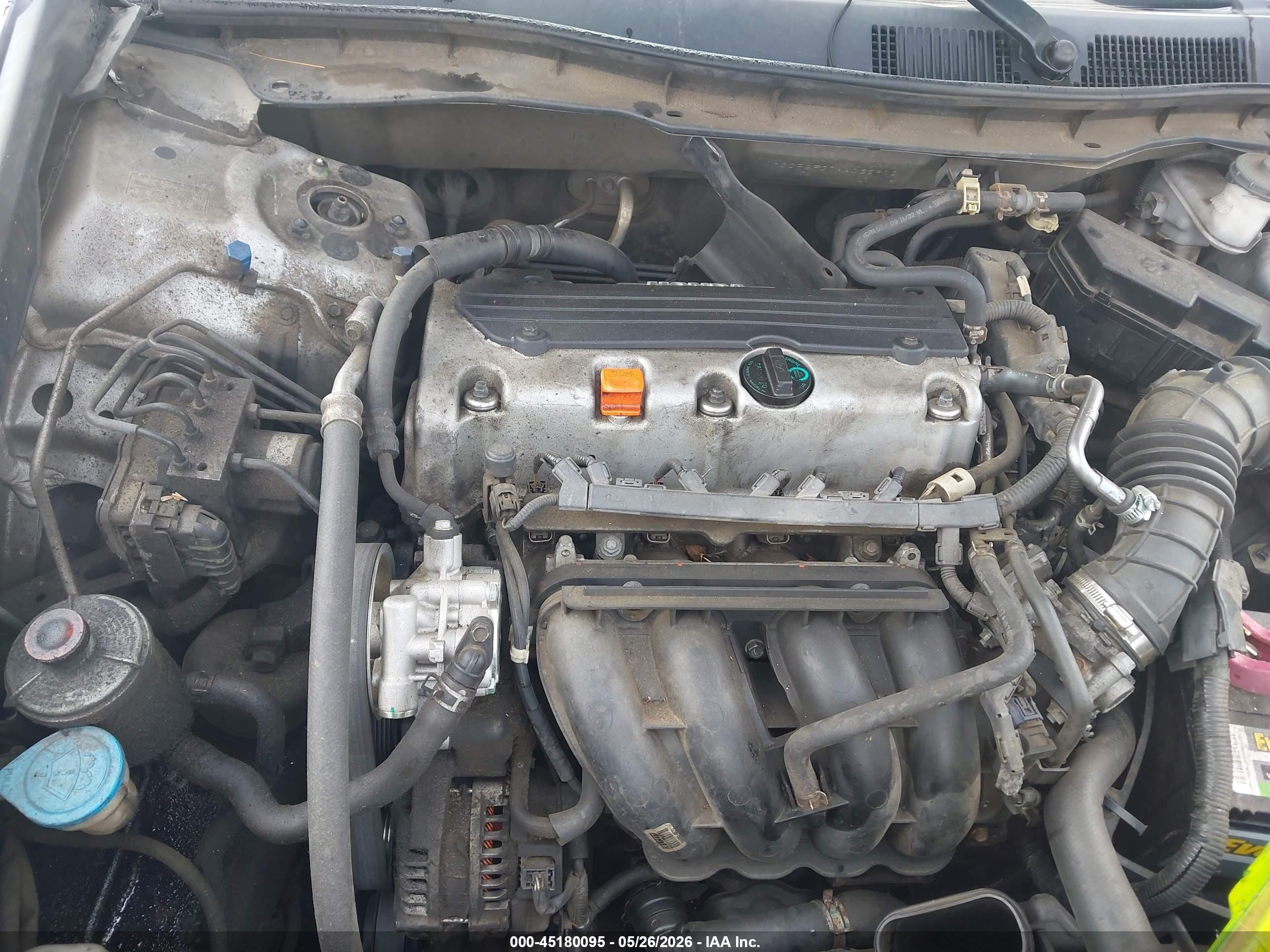 2010 Honda Accord 2.4 Lx Silver vin: 1HGCP2F37AA036903