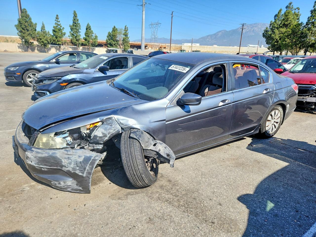 2010 Honda Accord Lx Charcoal vin: 1HGCP2F37AA046010