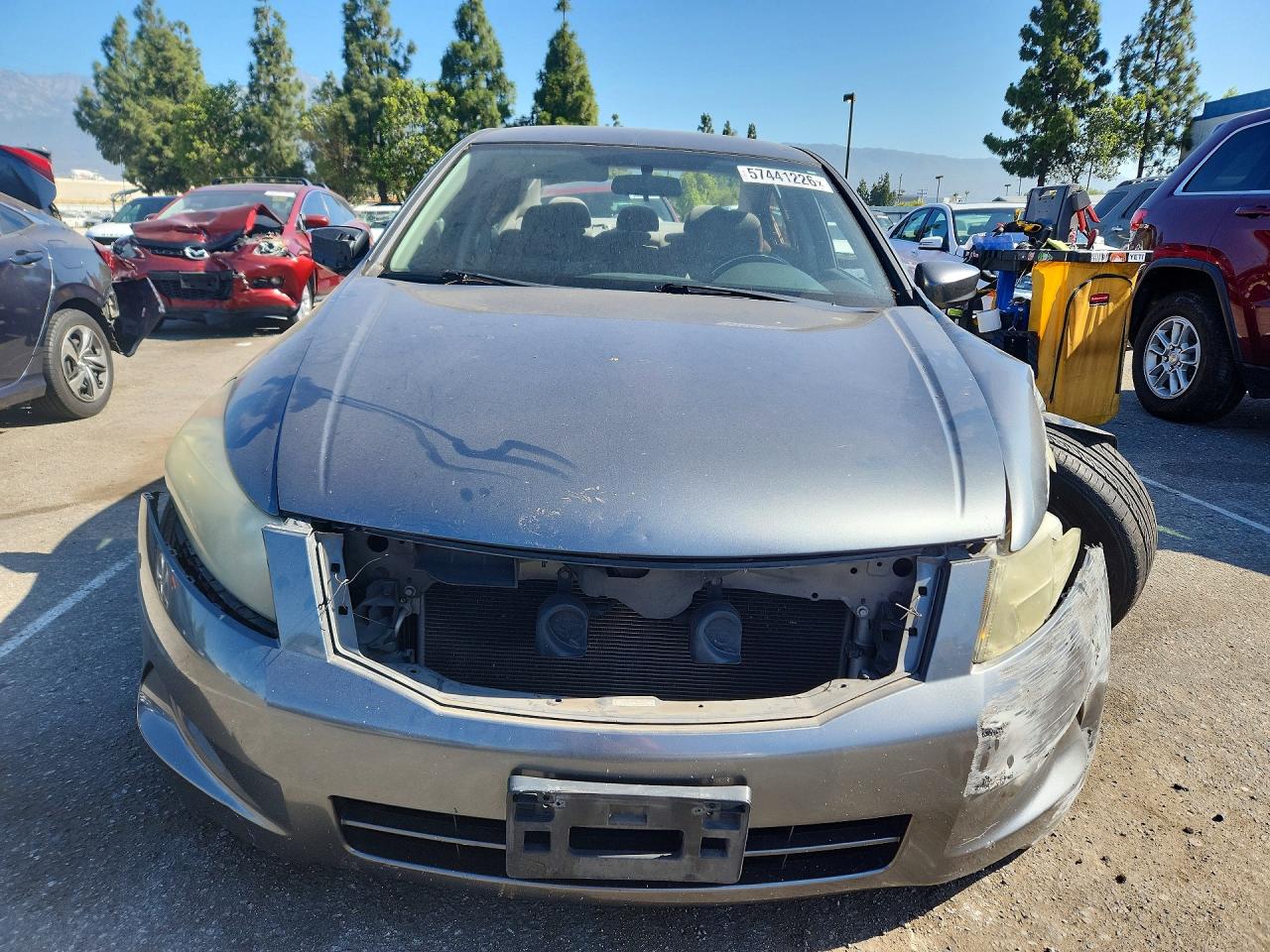 2010 Honda Accord Lx Угольный vin: 1HGCP2F37AA046010