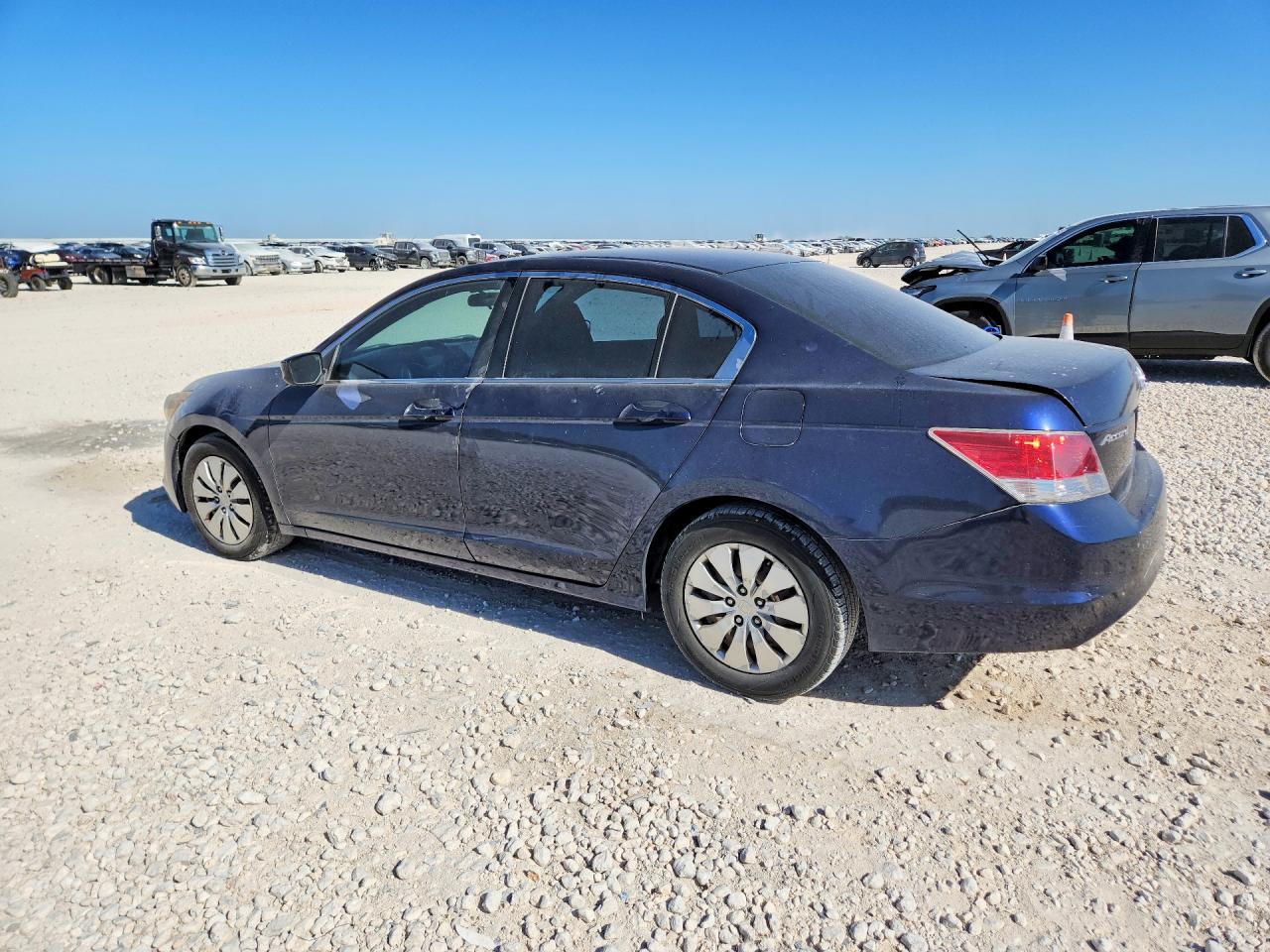 2010 Honda Accord Lx Blue vin: 1HGCP2F37AA052583