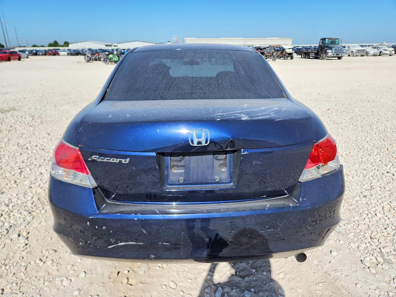 2010 Honda Accord Lx Blue vin: 1HGCP2F37AA052583
