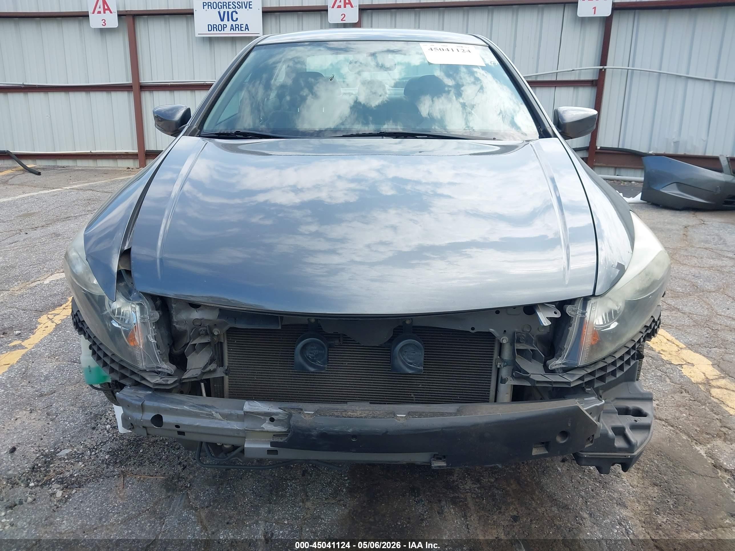 2010 Honda Accord 2.4 Lx Gray vin: 1HGCP2F37AA058738