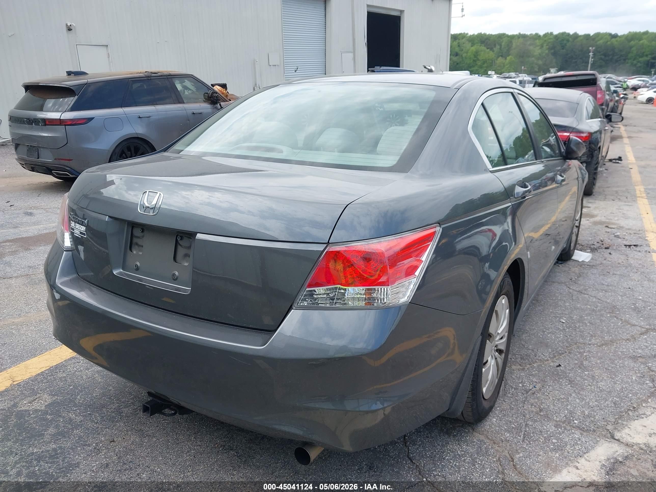2010 Honda Accord 2.4 Lx Gray vin: 1HGCP2F37AA058738