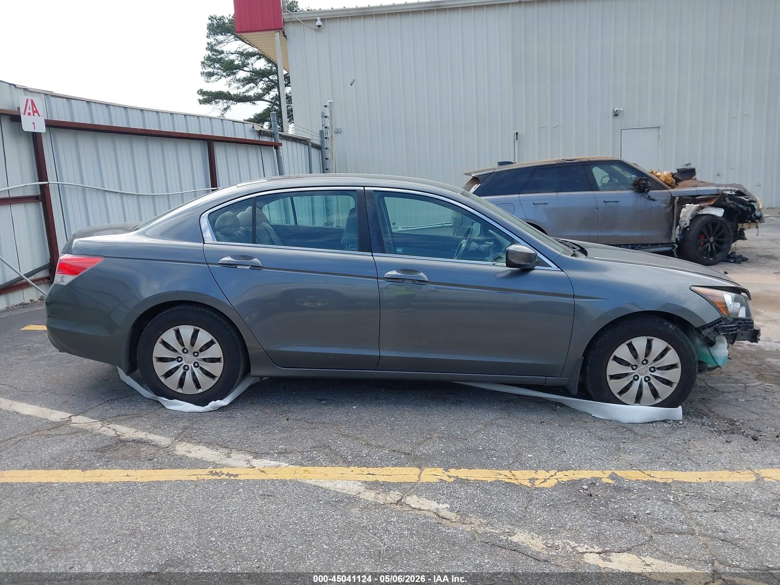 2010 Honda Accord 2.4 Lx Gray vin: 1HGCP2F37AA058738