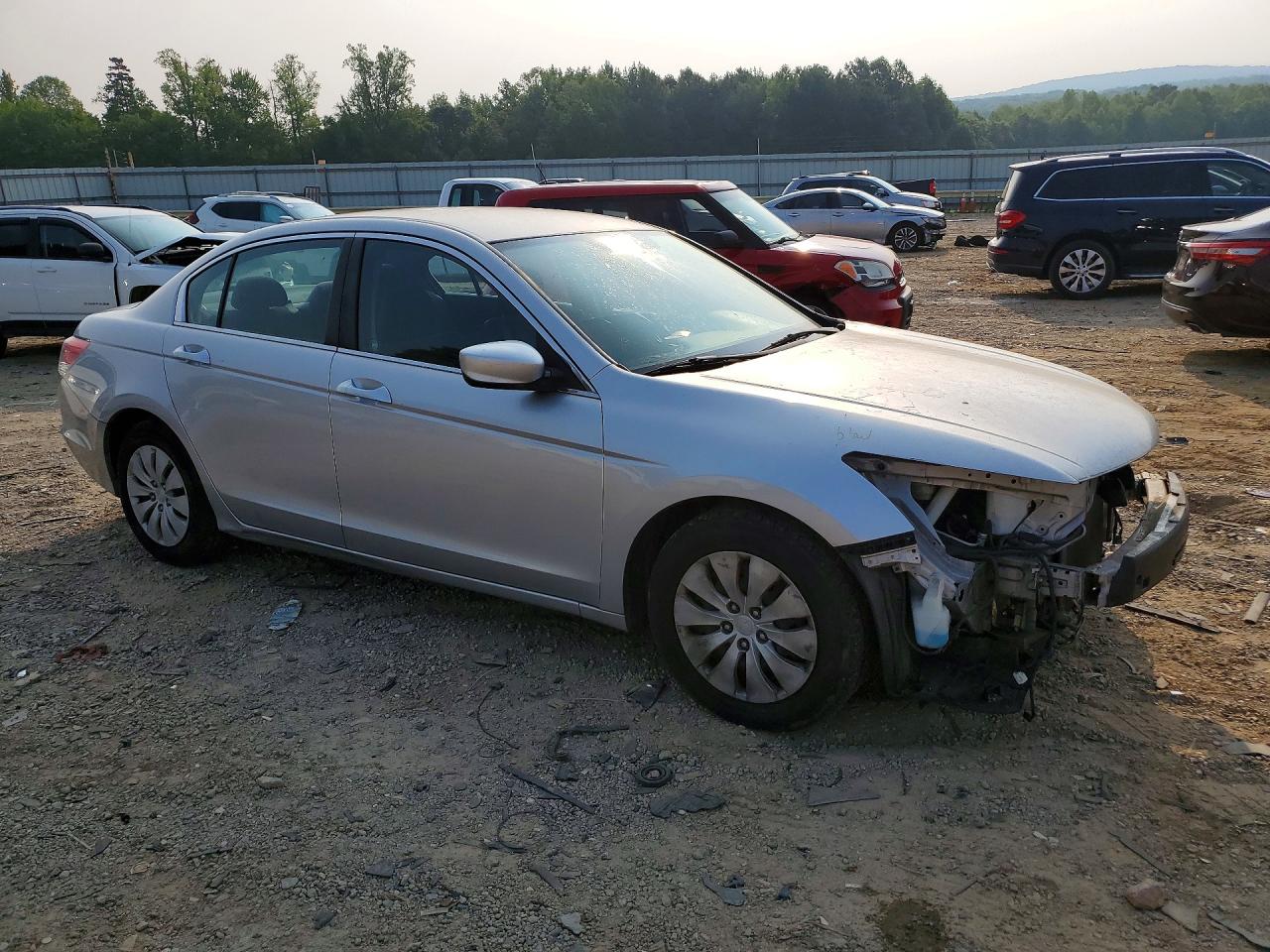 2010 Honda Accord Lx Silver vin: 1HGCP2F37AA111390