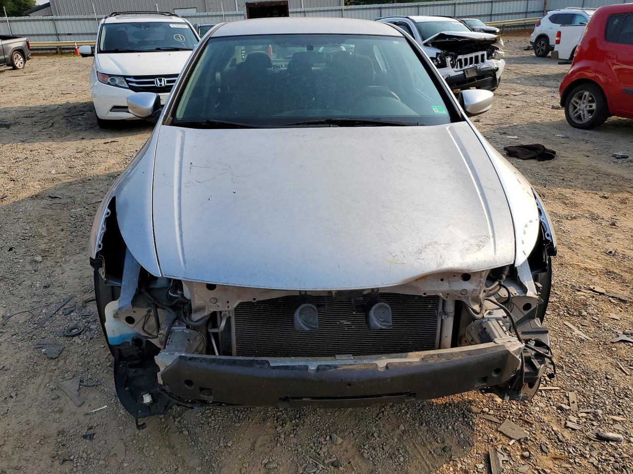 2010 Honda Accord Lx Silver vin: 1HGCP2F37AA111390