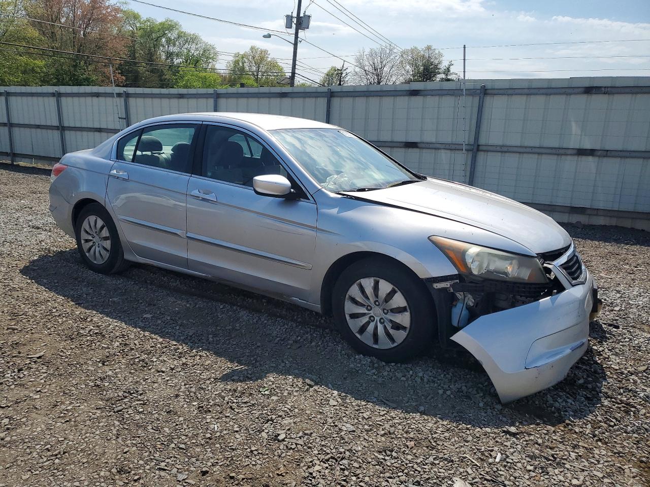 2010 Honda Accord Lx Серебряный vin: 1HGCP2F37AA123135