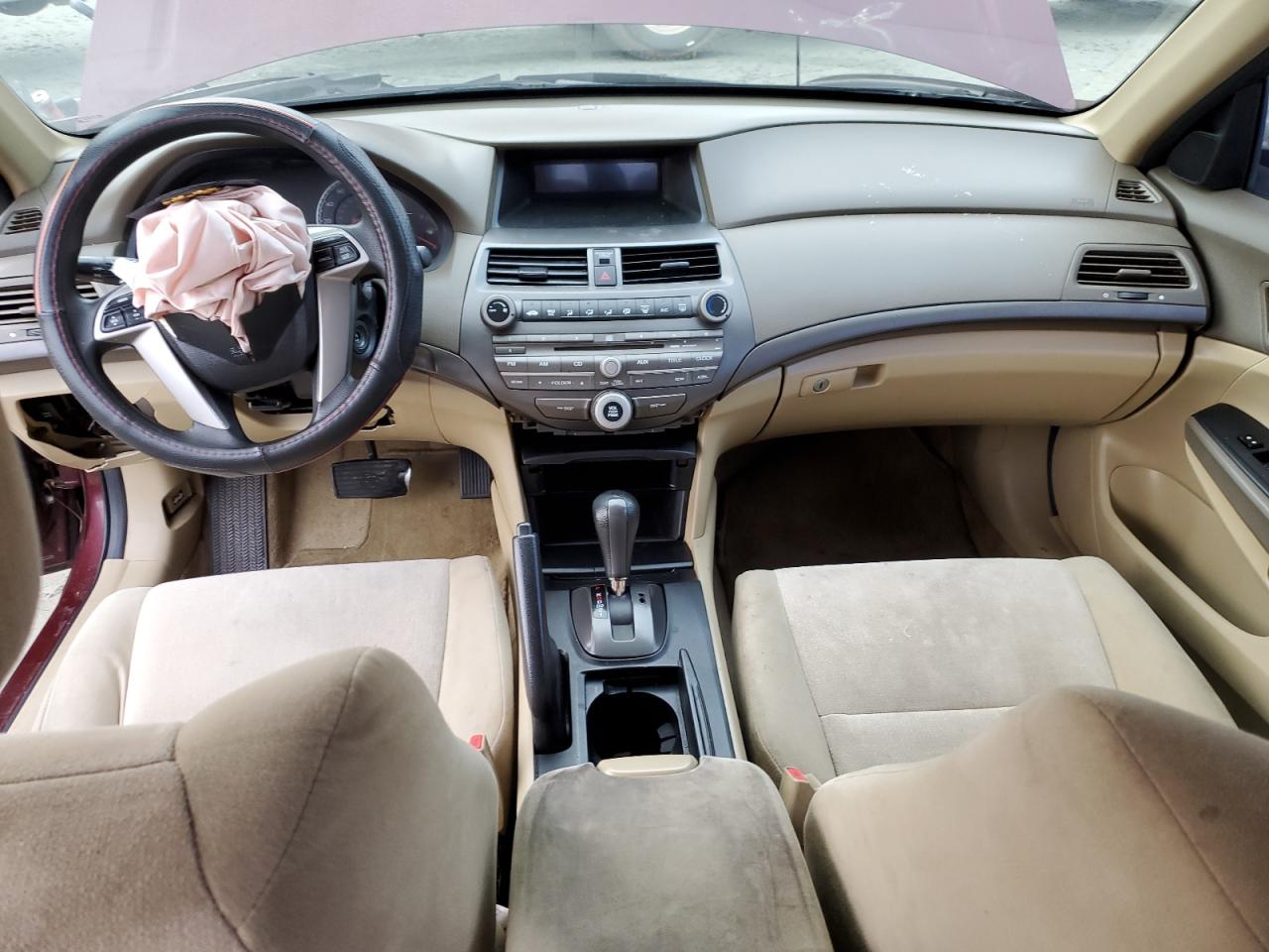 2010 Honda Accord Lx Maroon vin: 1HGCP2F37AA149735