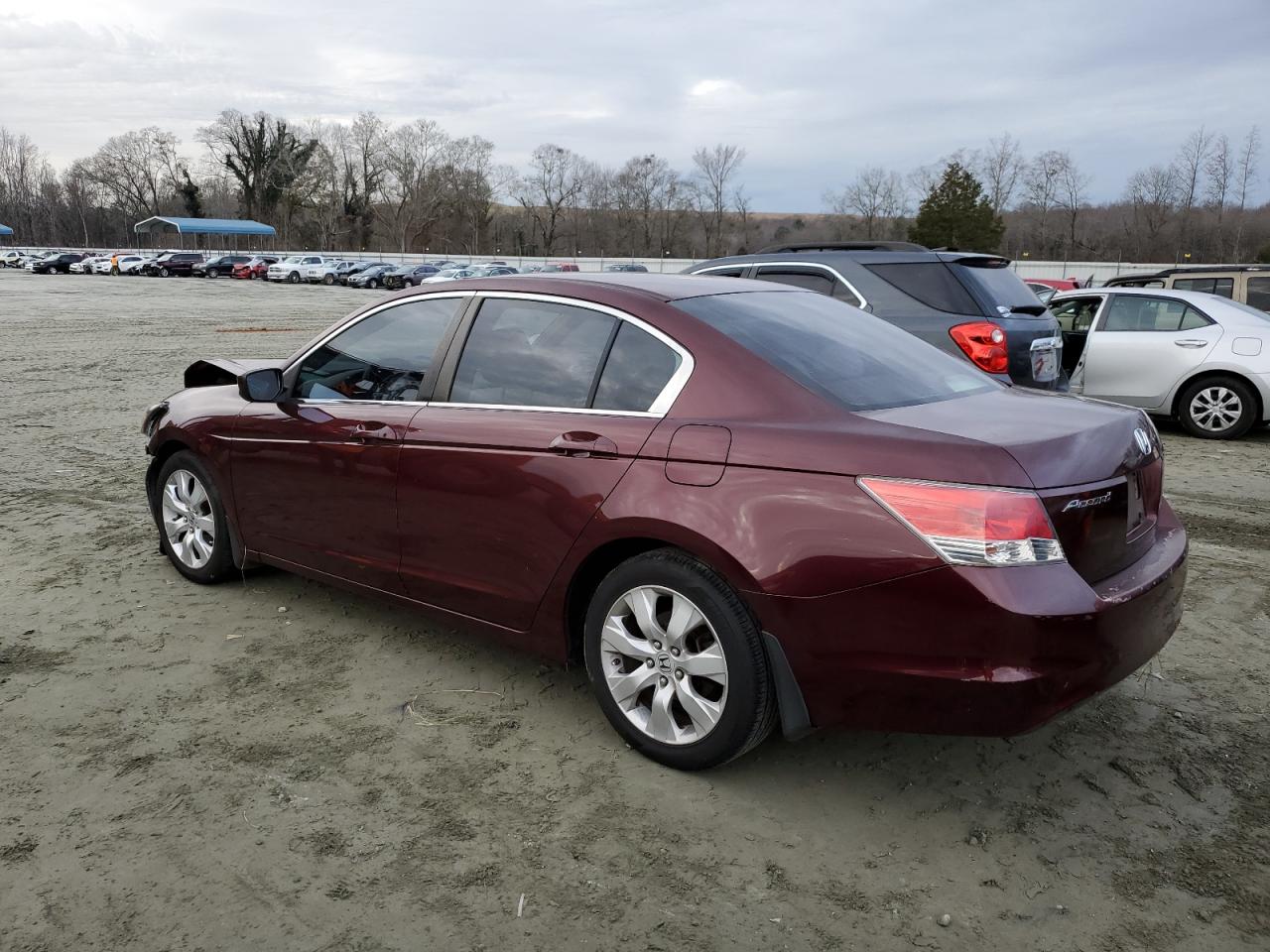 2010 Honda Accord Lx Maroon vin: 1HGCP2F37AA149735