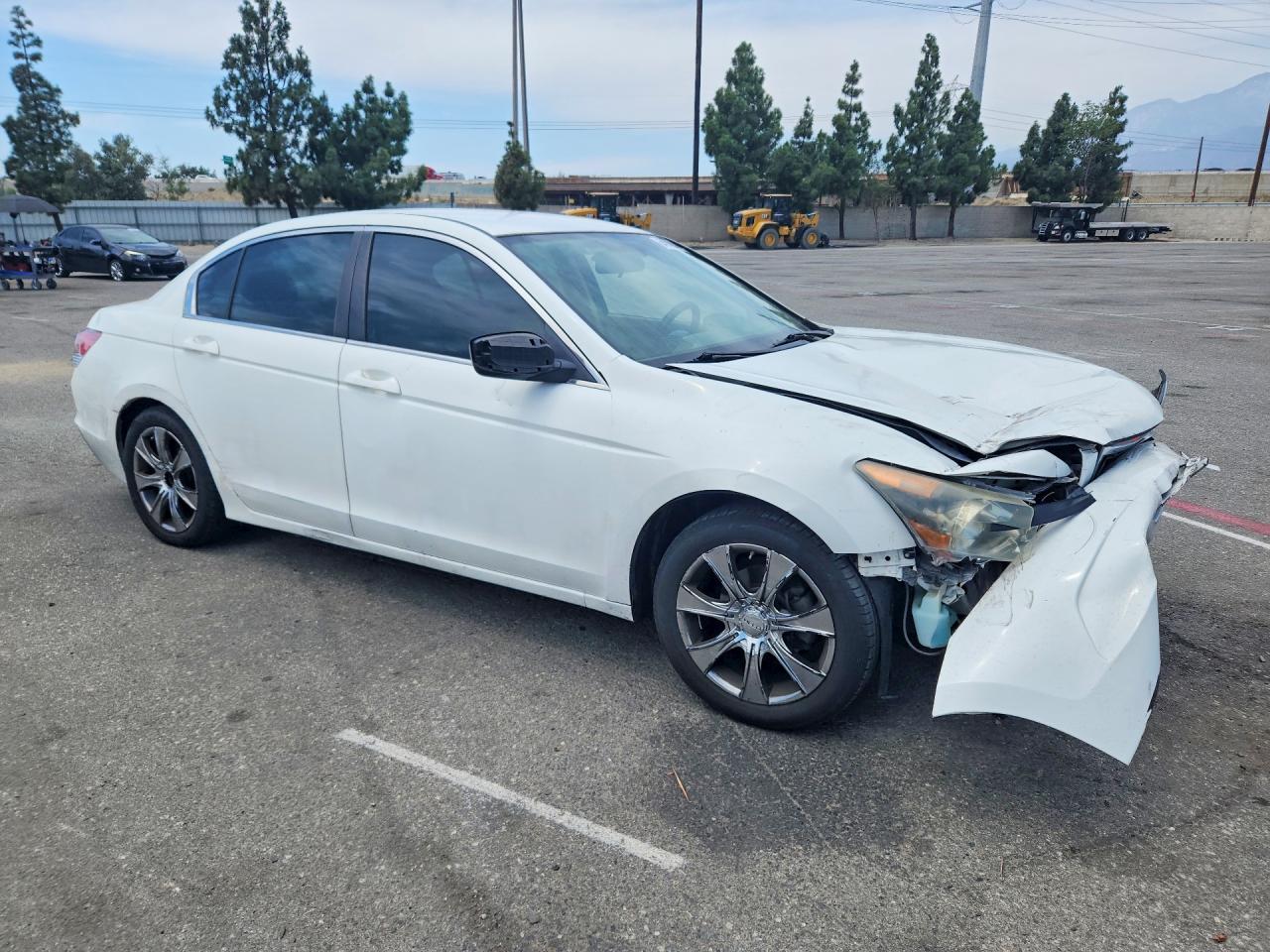 2010 Honda Accord Lx White vin: 1HGCP2F37AA170083