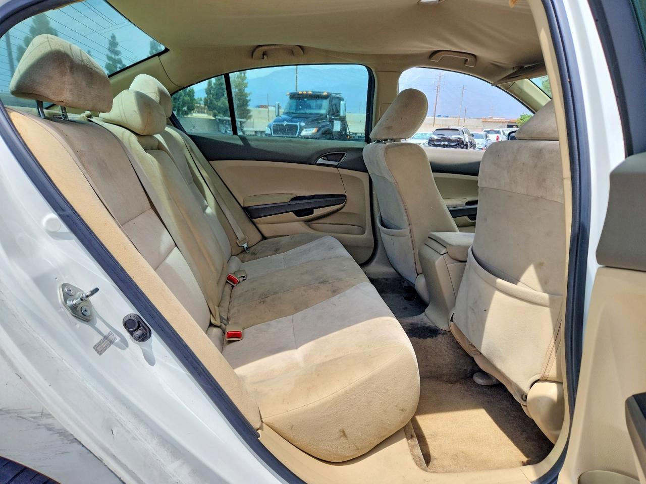 2010 Honda Accord Lx White vin: 1HGCP2F37AA170083